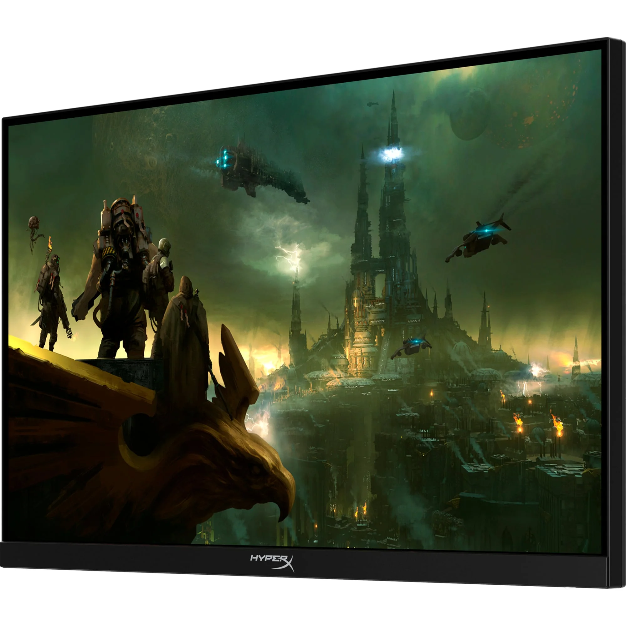 מסך מחשב גיימינג ומעמד זרוע שולחני ''HyperX Armada FHD 240Hz 24.5 - Image 2