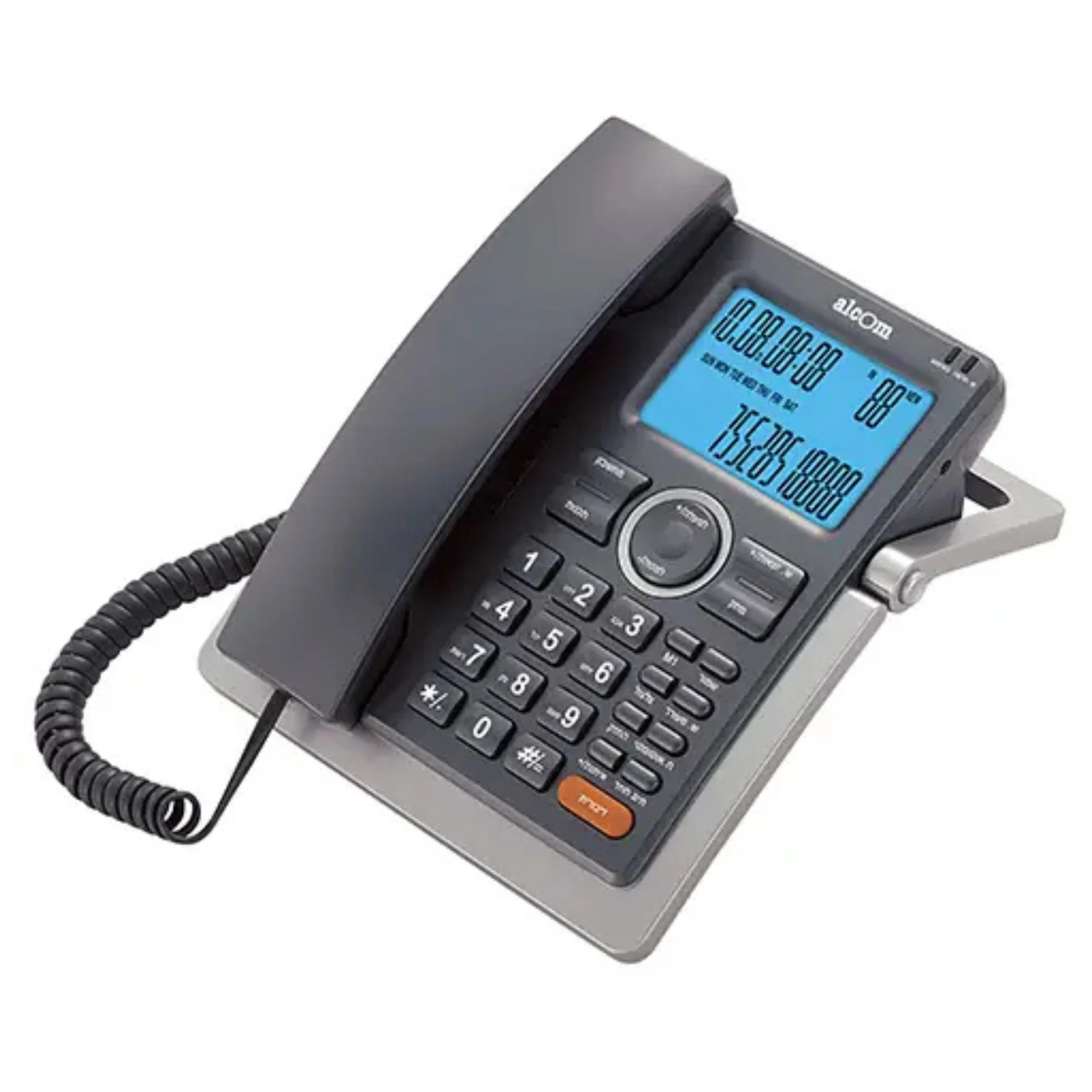 טלפון שולחני מעוצב עם שיחה מזוהה Alcom AL-5933