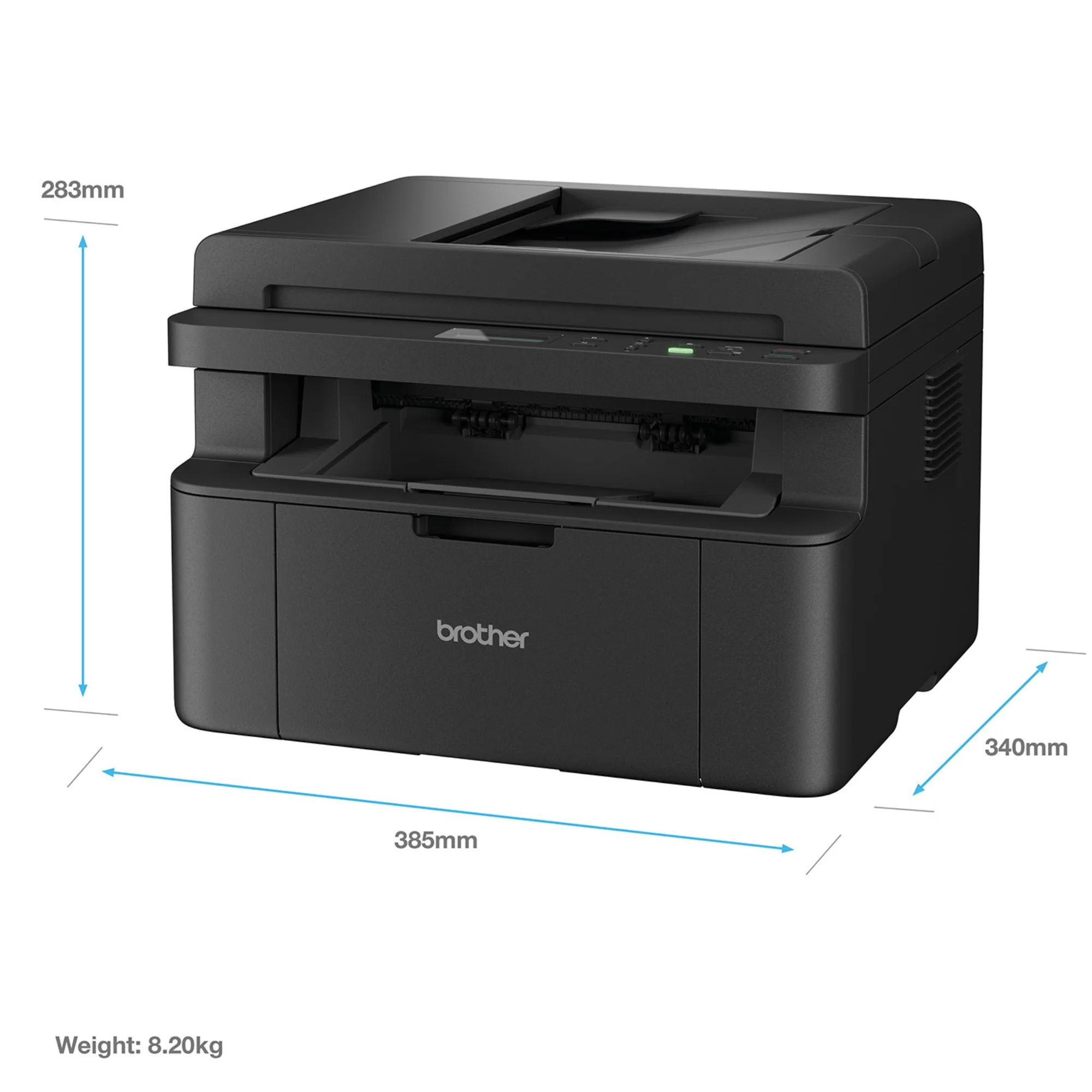 מדפסת לייזר משולבת אלחוטית ופידר Brother DCP-L1660W - Image 4
