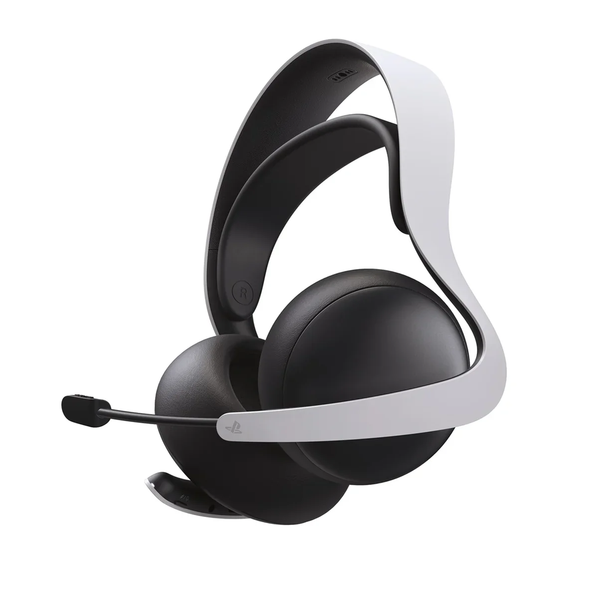 אוזניות קשת גיימינג אלחוטיות לבן Playstation Pulse Elite