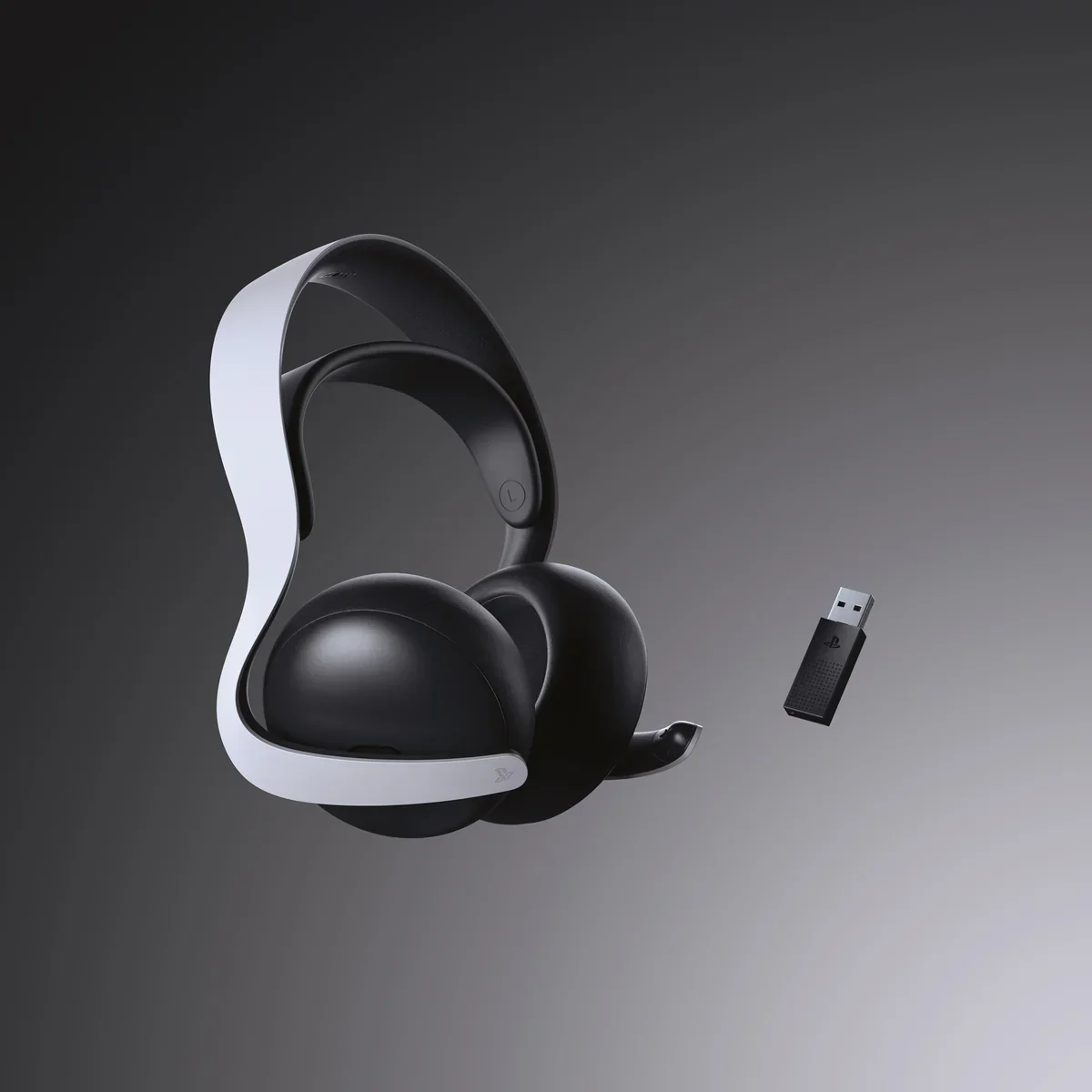 אוזניות קשת גיימינג אלחוטיות לבן Playstation Pulse Elite - Image 3