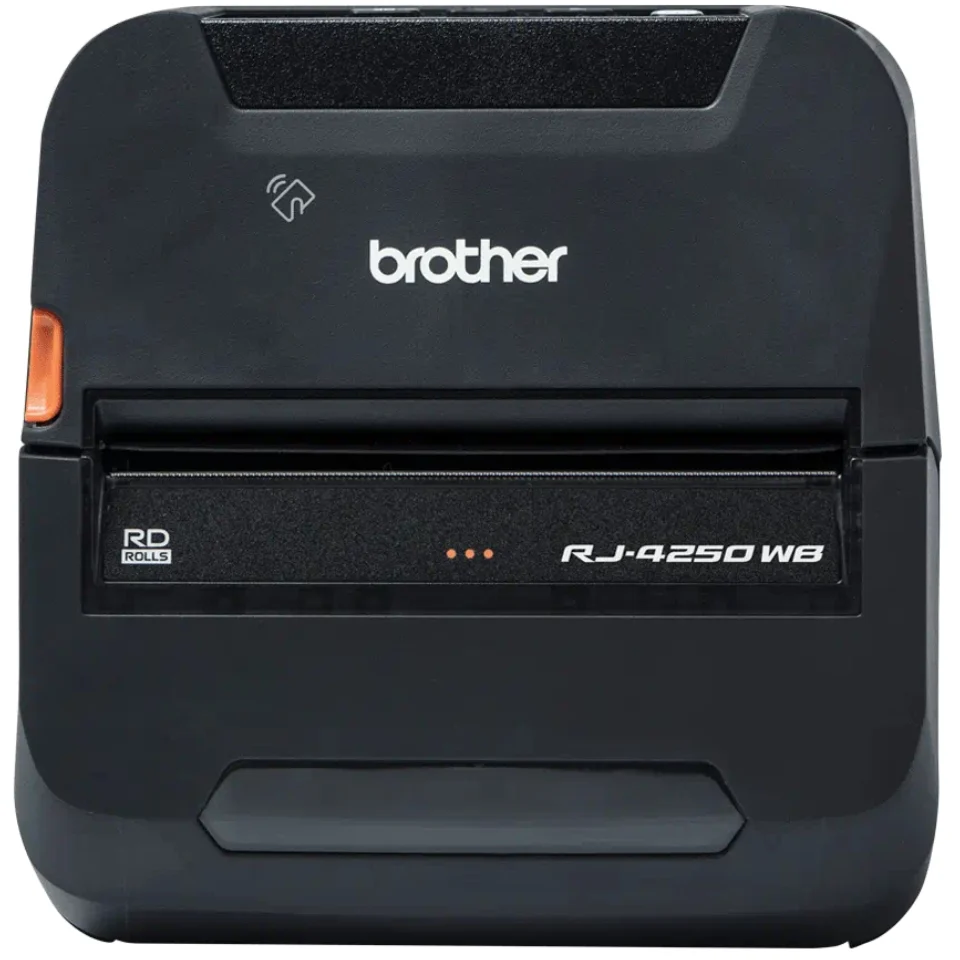 מדפסת תוויות וקבלות תרמית ניידת 102 מ"מ Brother RJ-4250WB