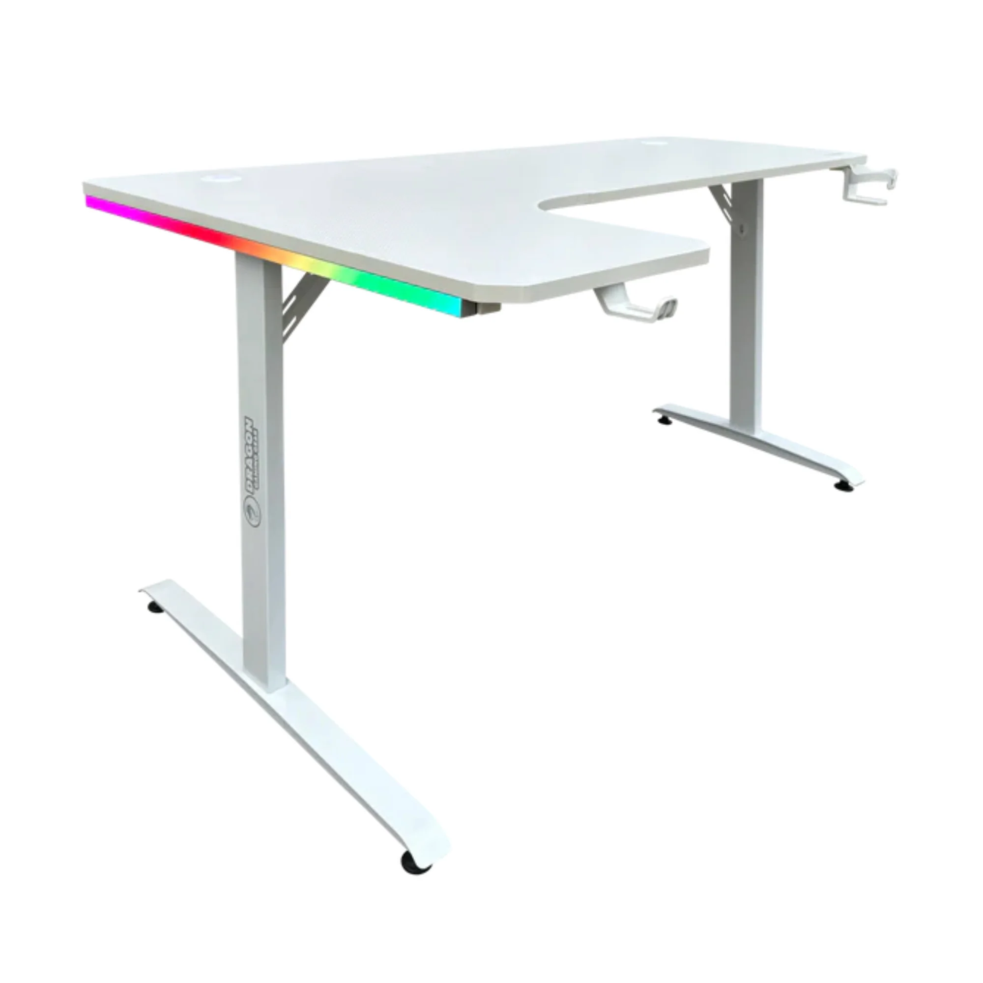 שולחן גיימינג פינתי שמאל תאורת Rgb דגם Tl-l - Dragon - Image 14
