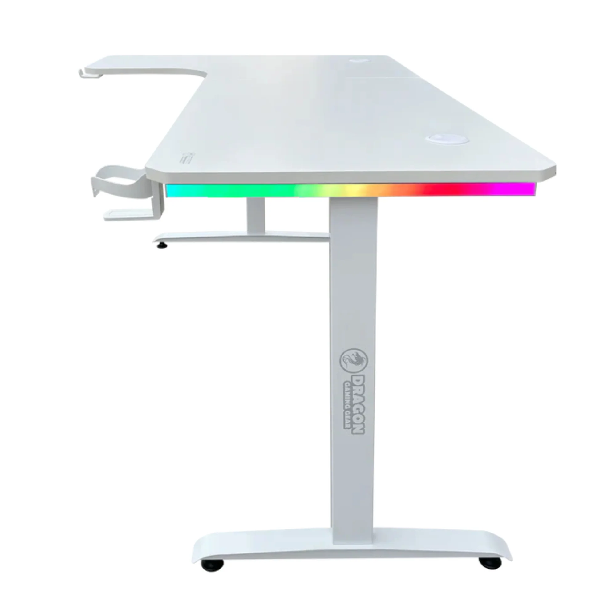 שולחן גיימינג פינתי שמאל תאורת Rgb דגם Tl-l - Dragon - Image 2