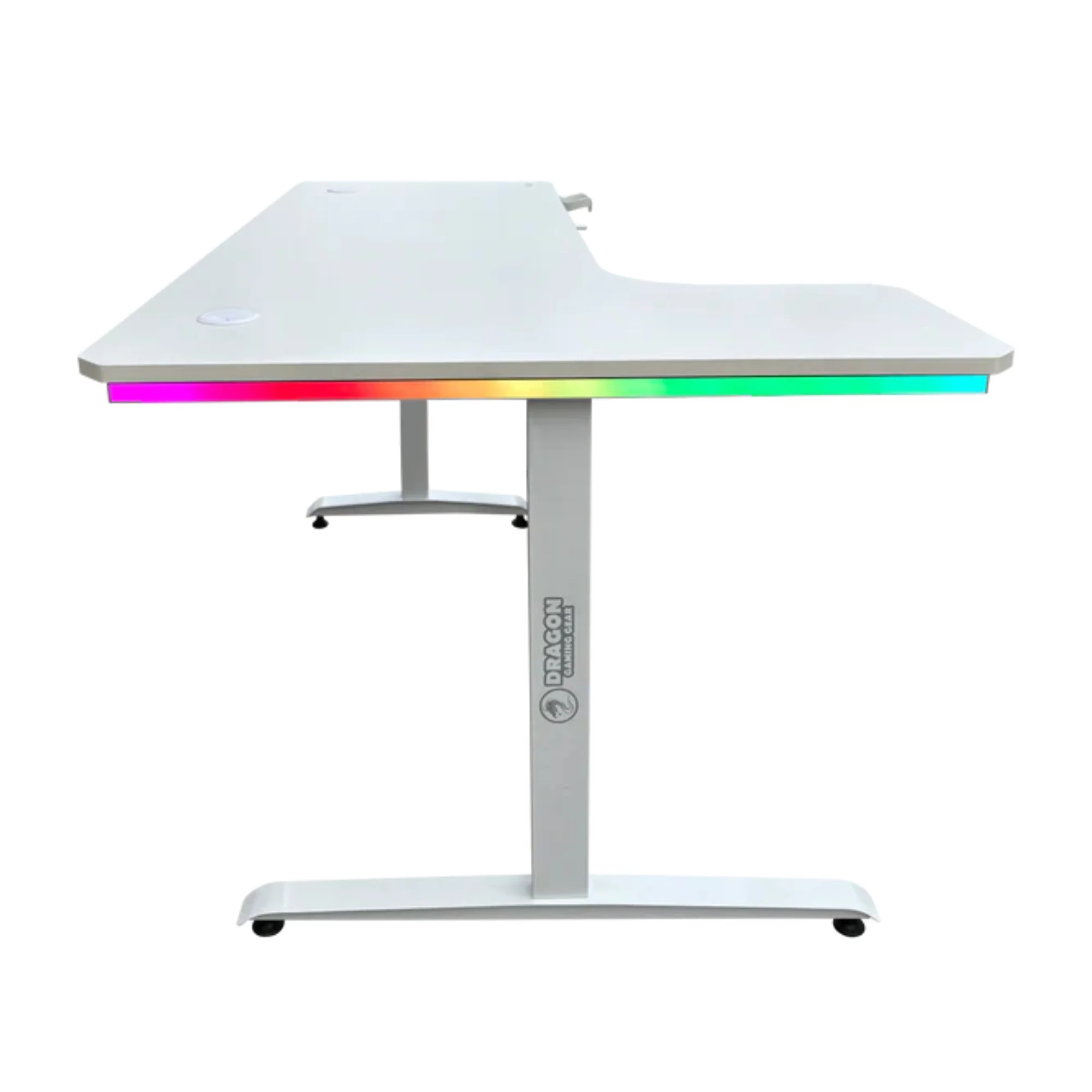 שולחן גיימינג פינתי שמאל תאורת Rgb דגם Tl-l - Dragon - Image 6