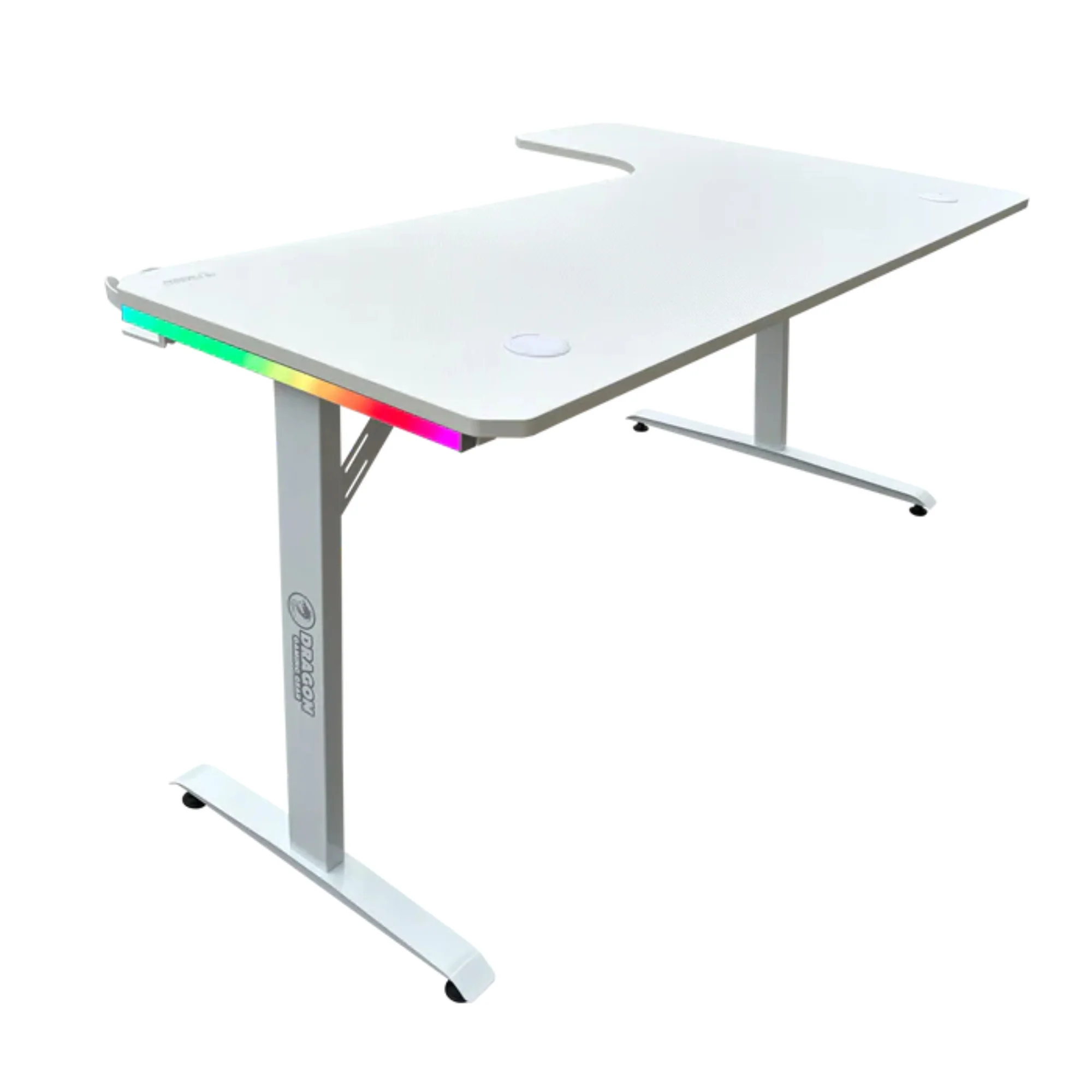 שולחן גיימינג פינתי שמאל תאורת Rgb דגם Tl-l - Dragon - Image 8