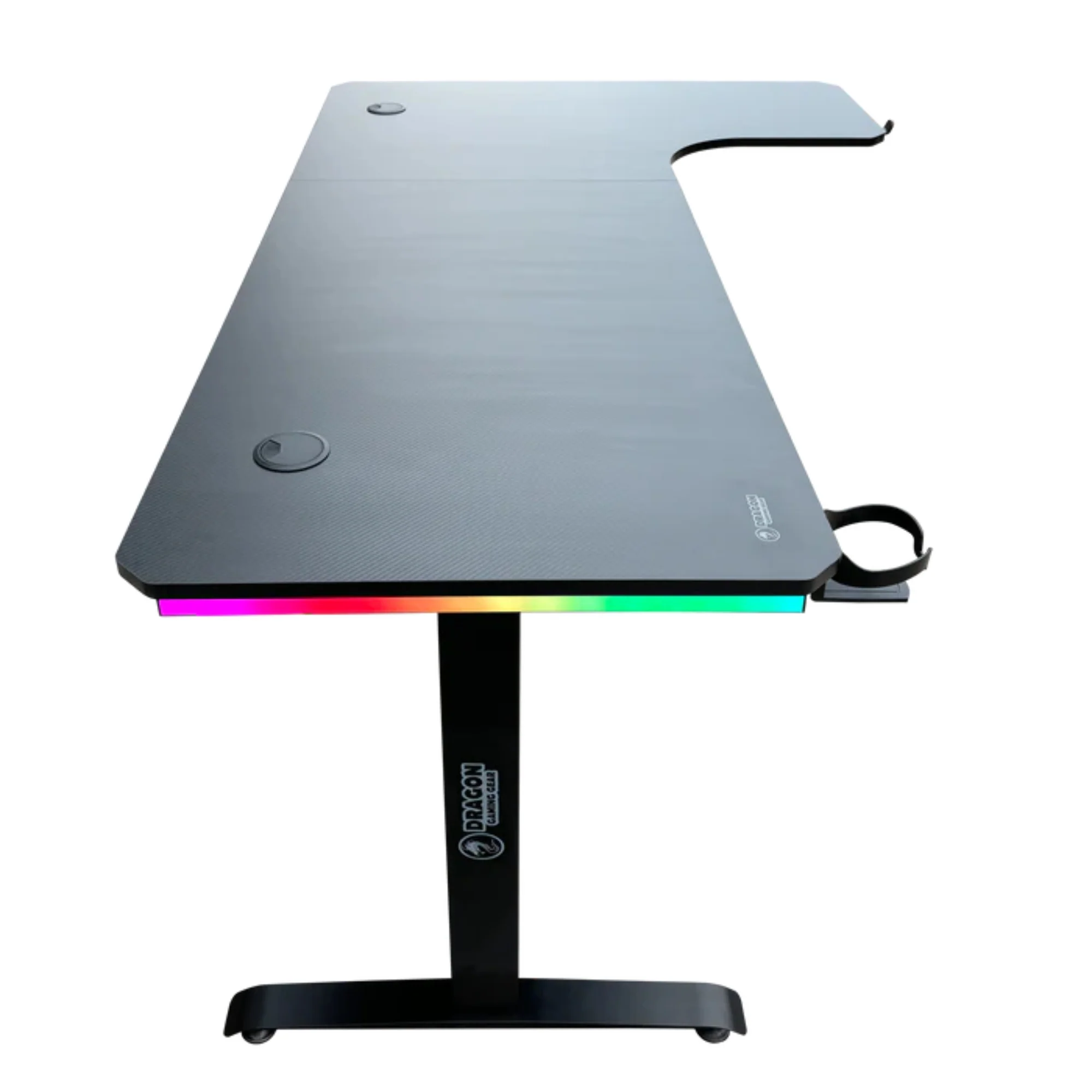שולחן גיימינג פינתי ימין תאורת Rgb דגם Tl-r - Dragon - Image 17