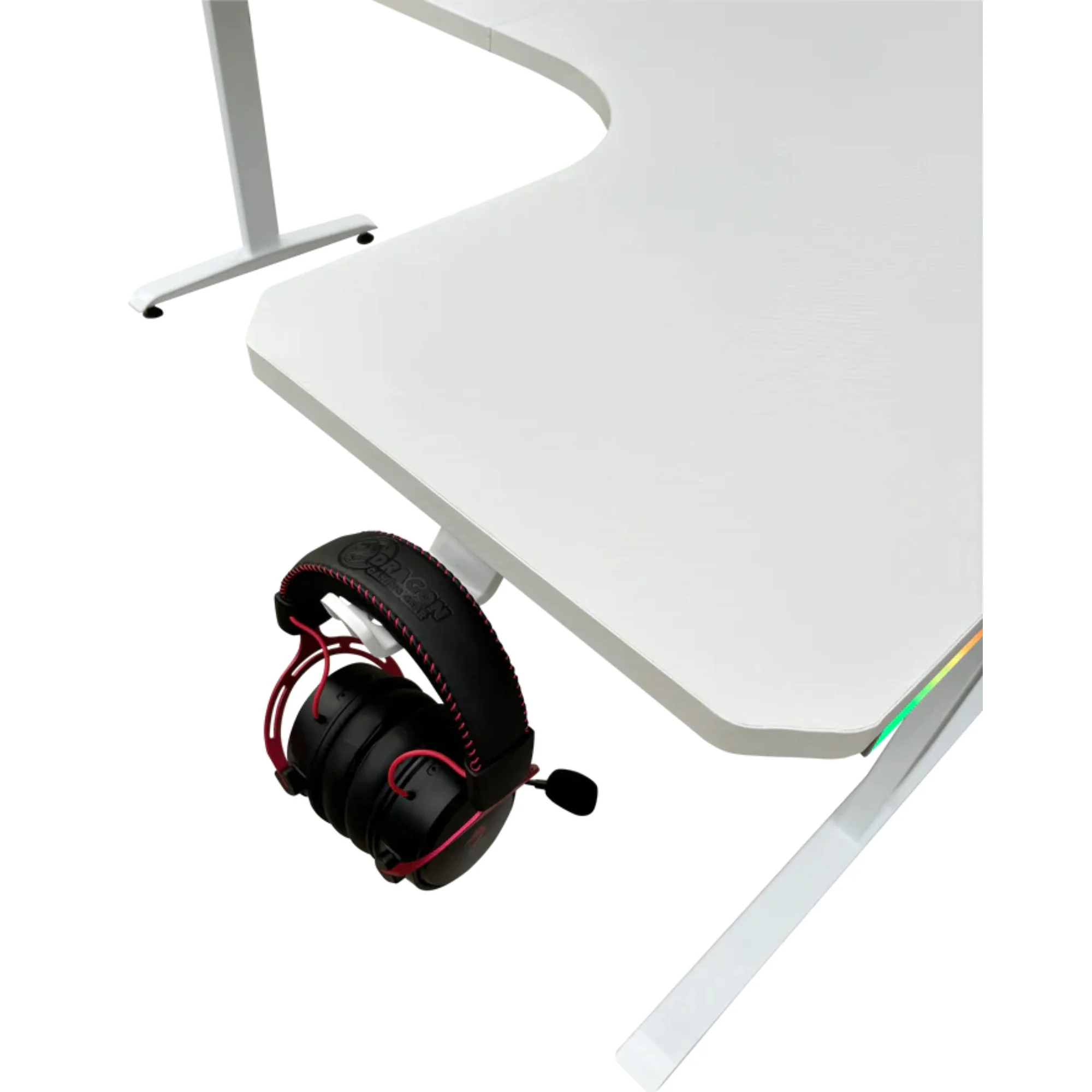 שולחן גיימינג פינתי ימין תאורת Rgb דגם Tl-r - Dragon - Image 5