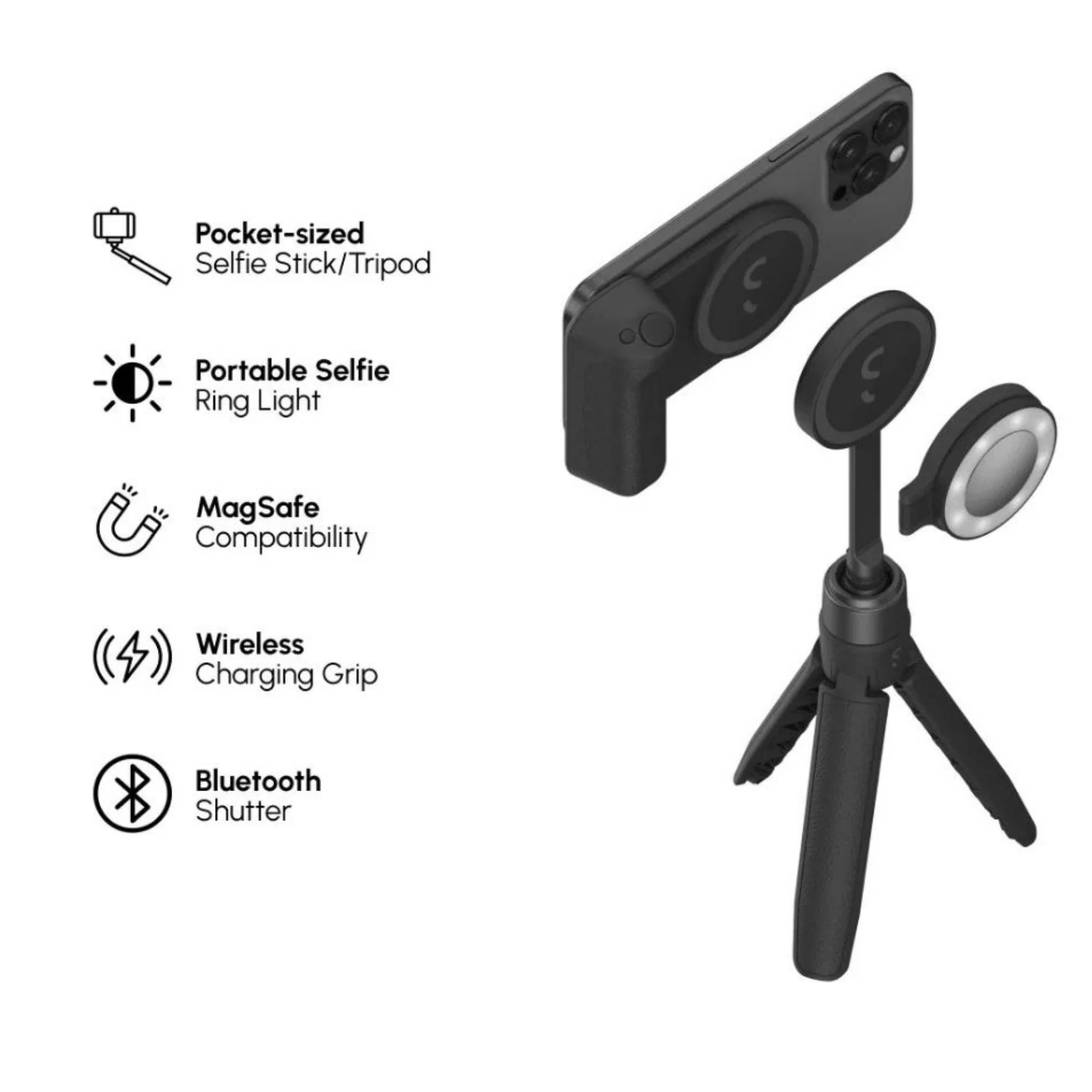 ערכת אביזרים לצילום מקצועי דגם SnapGrip Creator Kit מבית ShiftCam - Image 4