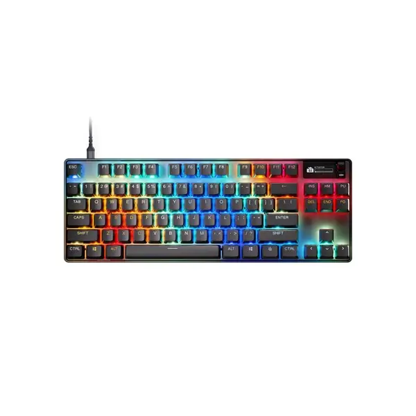 מקלדת גיימינג מכנית מקצועית SteelSeries Apex Pro Gen 3 TKL
