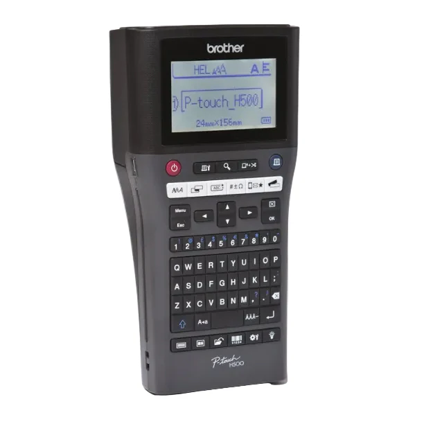 מדפסת תוויות ידנית מקצועית Brother PT-H500 - Image 2