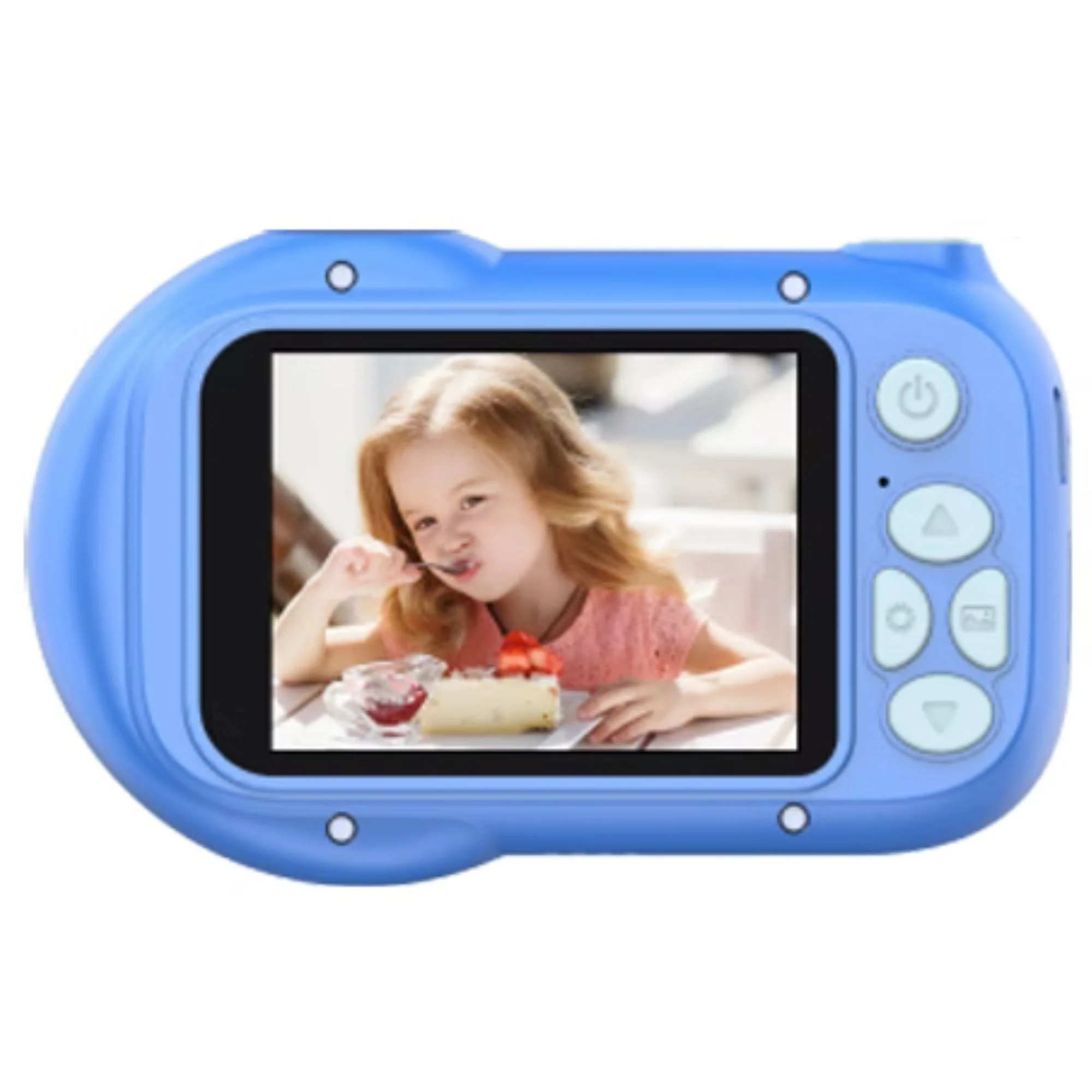 מצלמת ילדים מיני דיגיטלית PicPoc 8065 Dinosaur כחול - Image 4