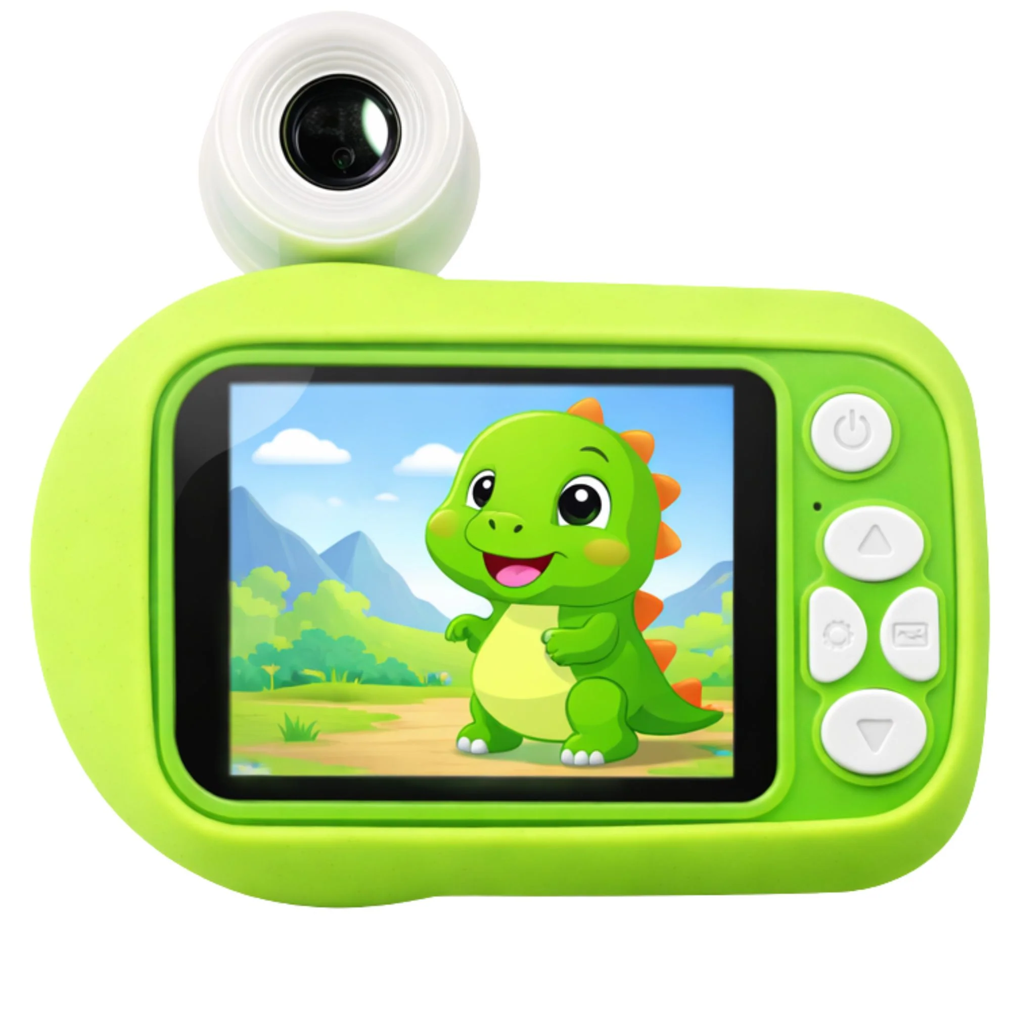 מצלמת ילדים מיני דיגיטלית PicPoc 8065 Panda Jungle ירוק - Image 2