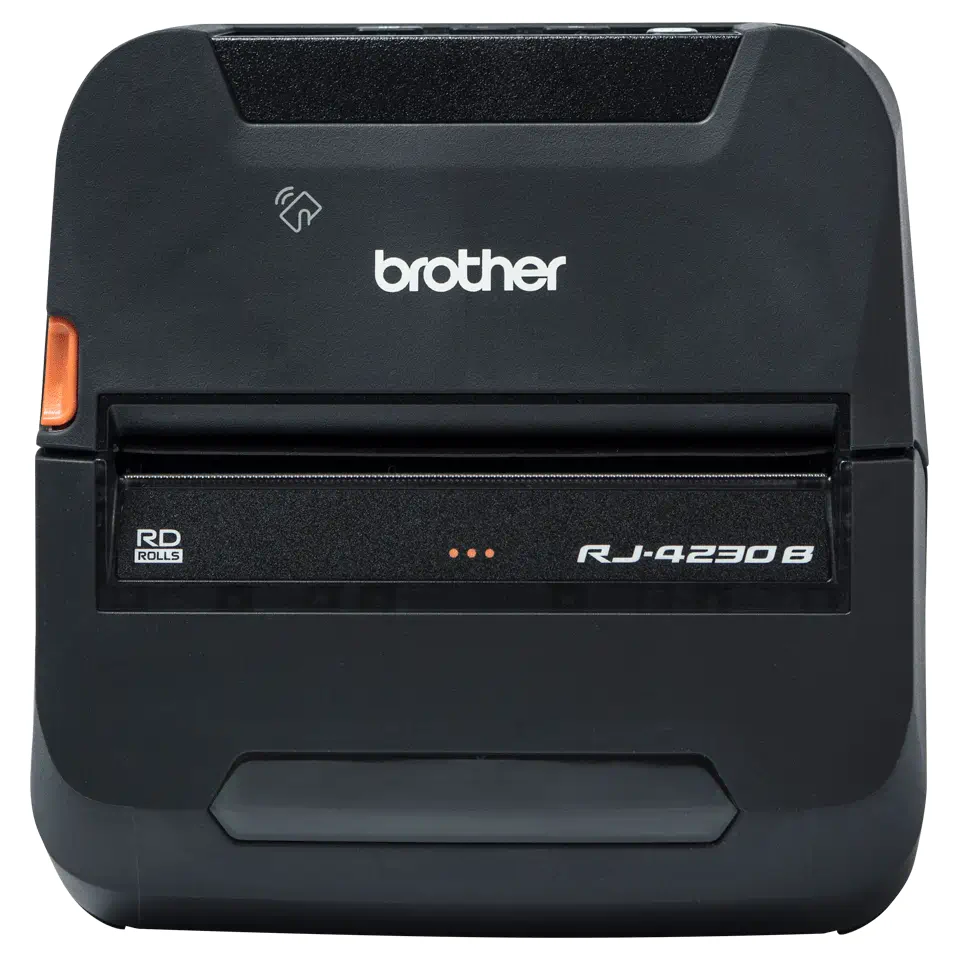 מדפסת מדבקות תרמית ניידת 102 מ"מ Brother RJ-4230B