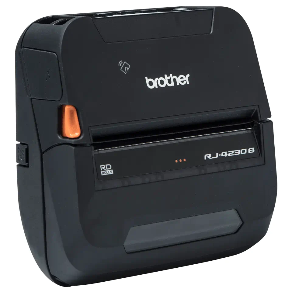 מדפסת מדבקות תרמית ניידת 102 מ"מ Brother RJ-4230B - Image 2