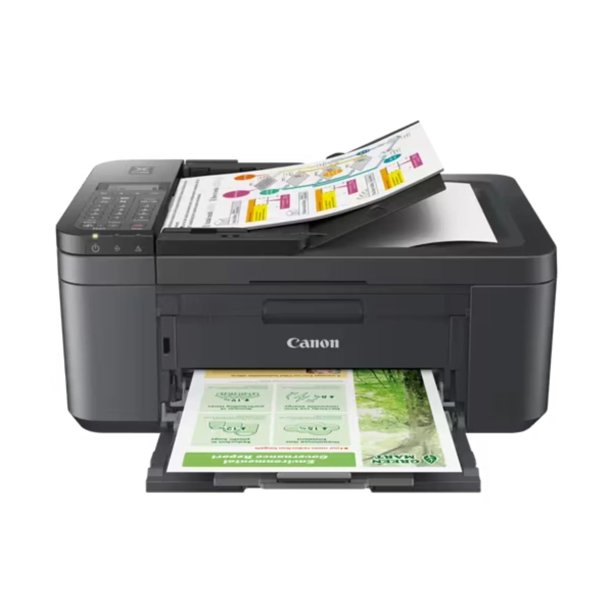 מדפסת דיו משולבת אלחוטית Canon Pixma TR4755I שחור - Image 2