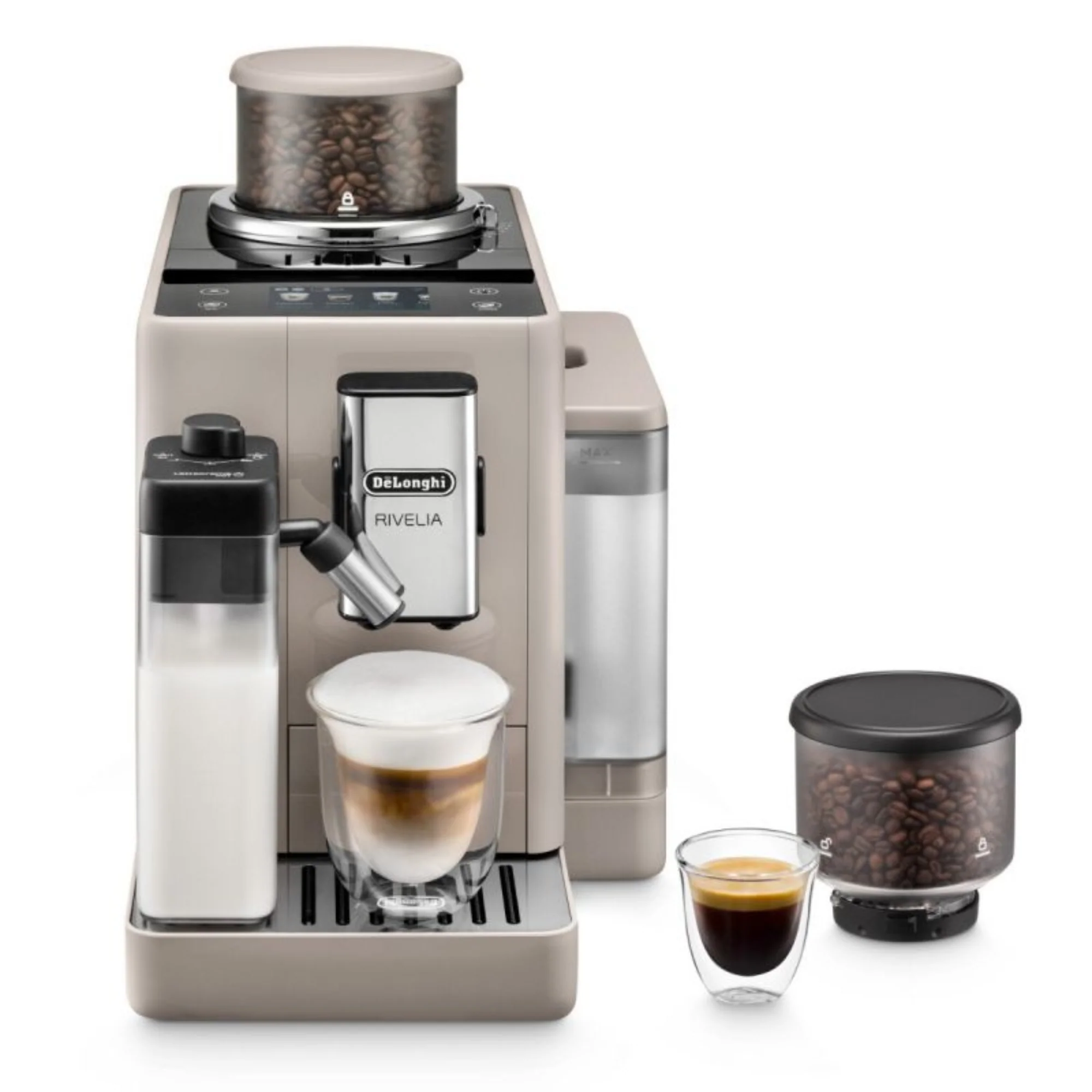 מכונת קפה אספרסו  Delonghi Rivelia Automatic Exam440.55.w