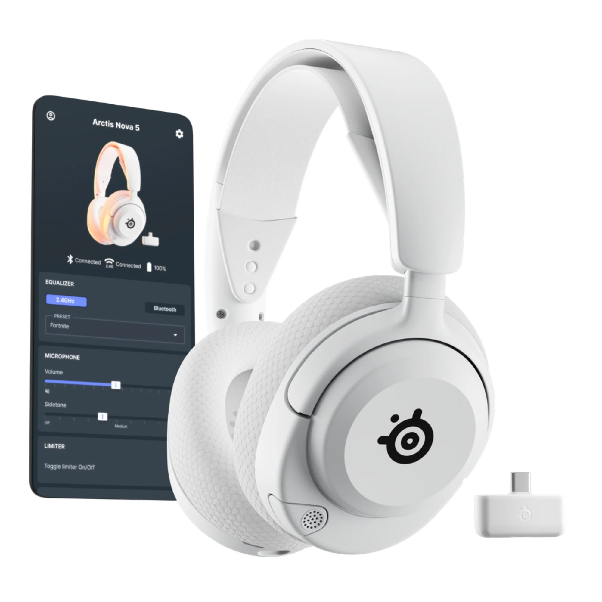 אוזניות גיימינג אלחוטיות Steelseries Arctis Nova 5 - Image 10
