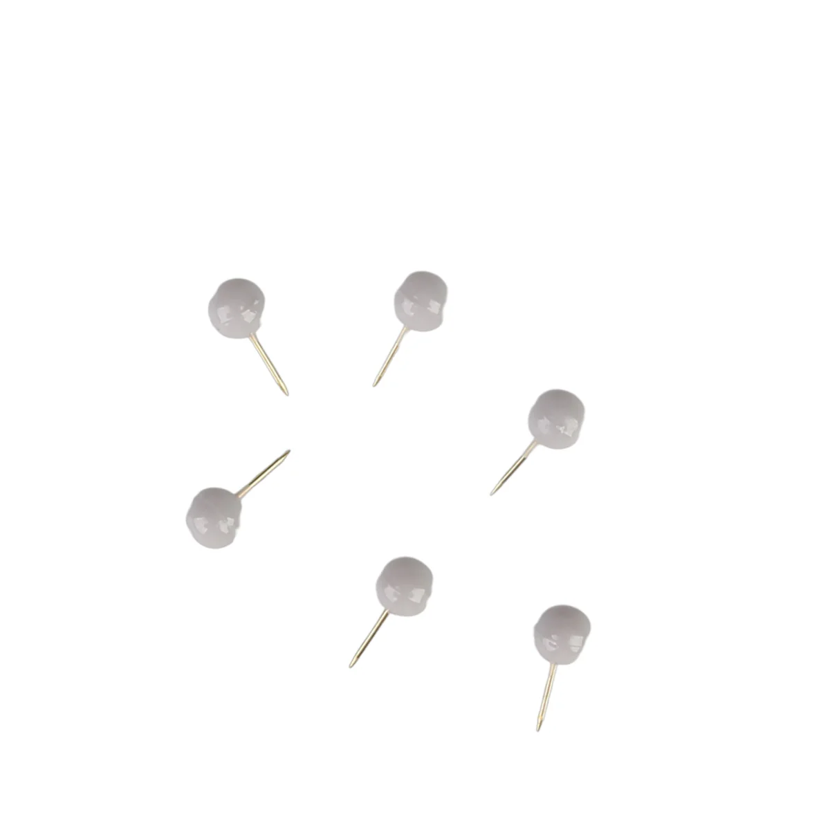 סיכות ללוח שעם ראש עגול 120 יח' אפור Sketch - Image 3