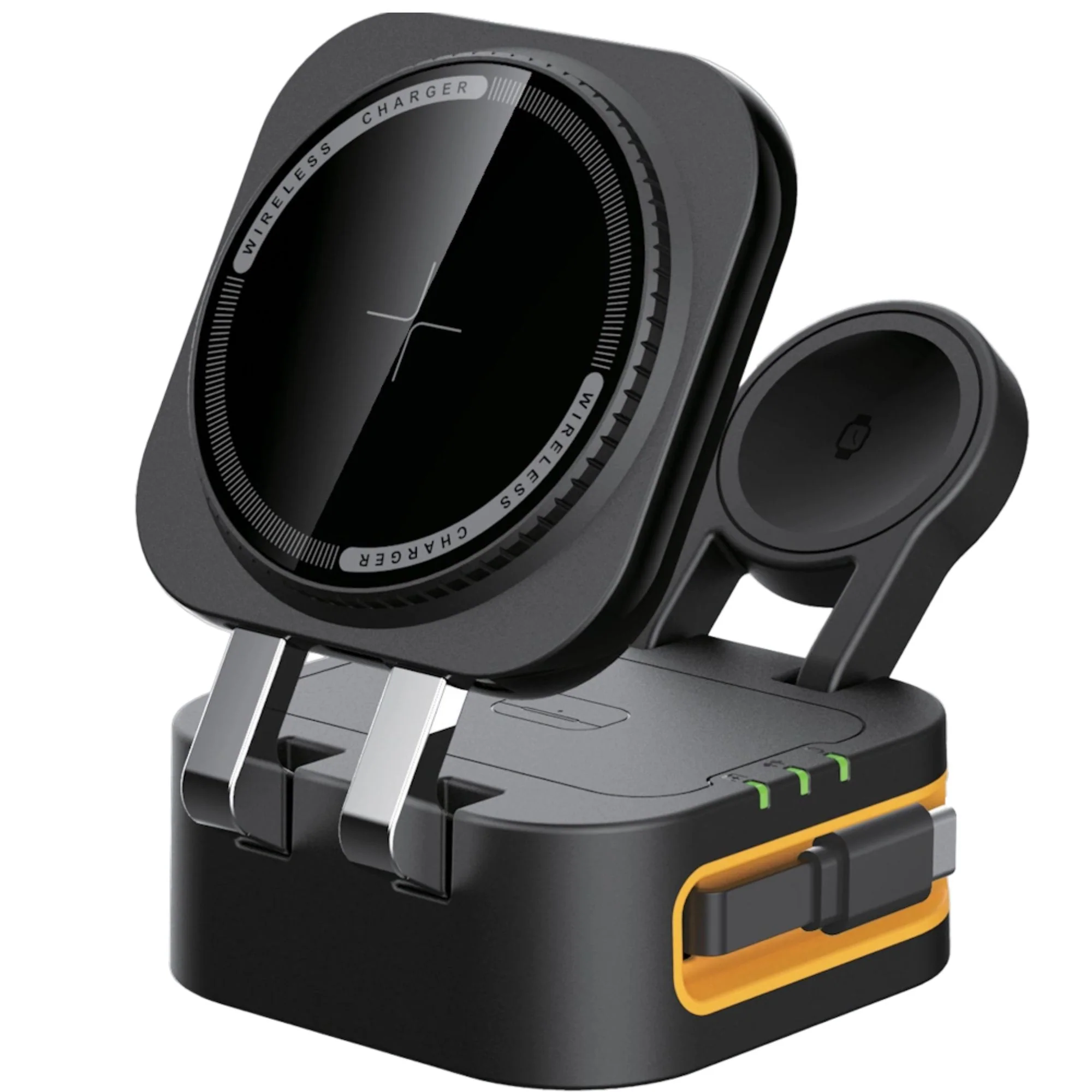 מטען אלחוטי מתקפל 3 ב-1 Magsafe 15W MQIW610 Miracase - Image 4