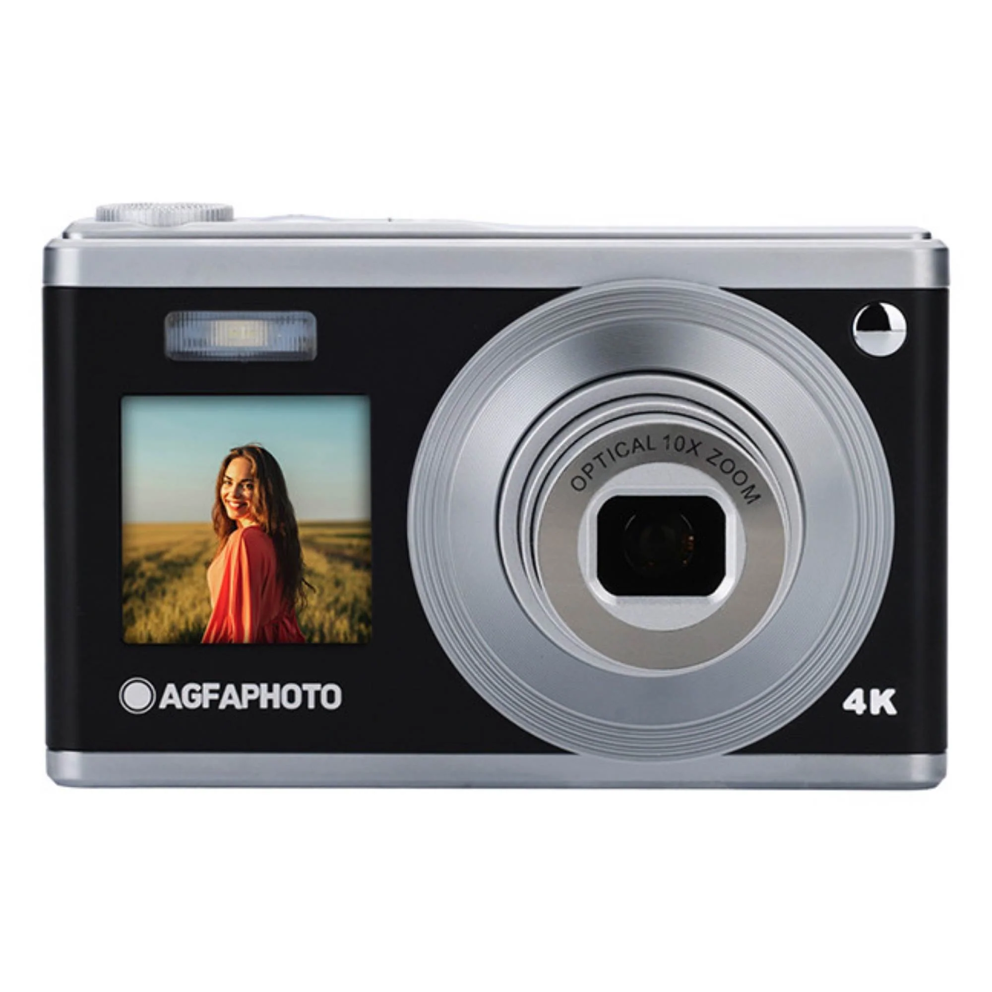 מצלמה דיגיטלית קומפקטית Agfaphoto Realishot DC9200 4K שחור/כסוף