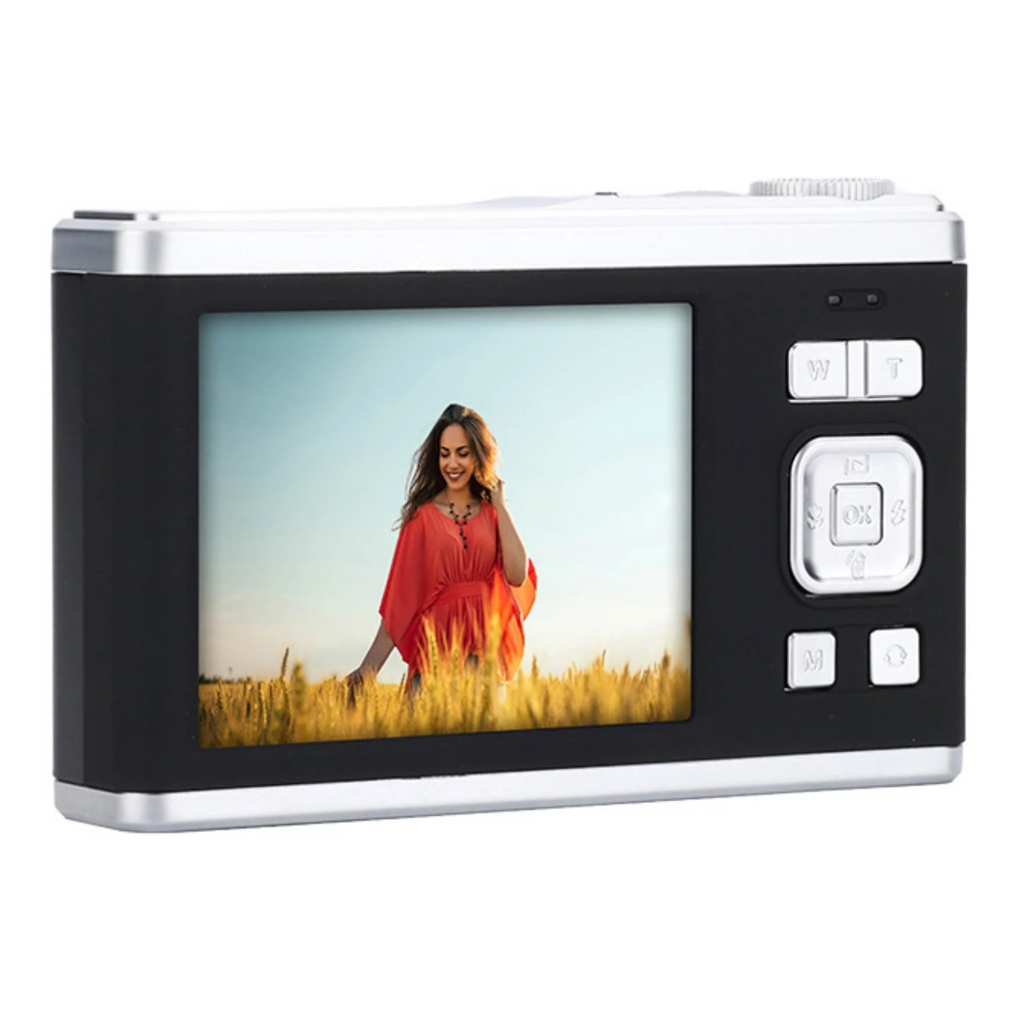 מצלמה דיגיטלית קומפקטית Agfaphoto Realishot DC9200 4K שחור/כסוף - Image 4