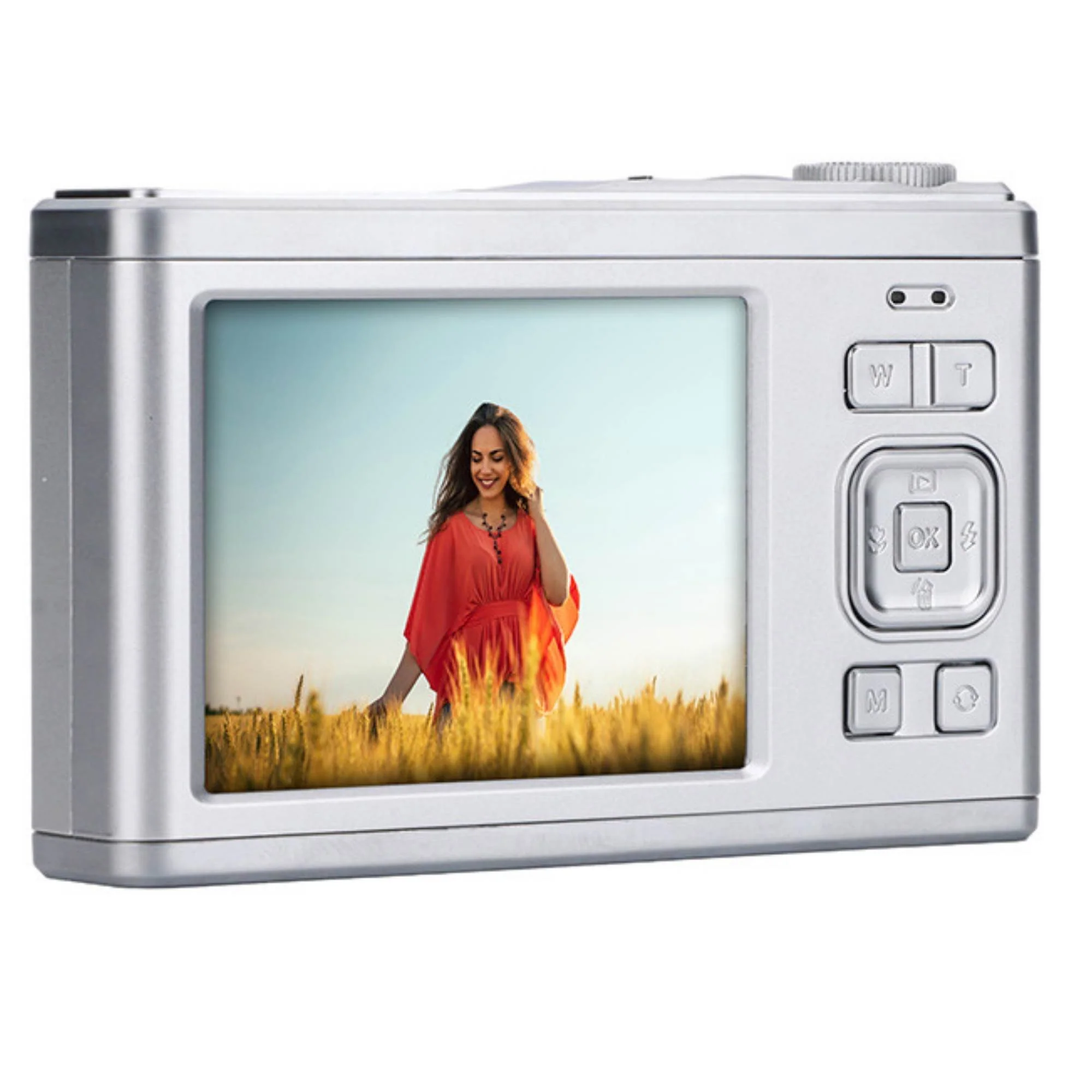 מצלמה דיגיטלית קומפקטית Agfaphoto Realishot DC9200 4K שחור/כסוף - Image 7