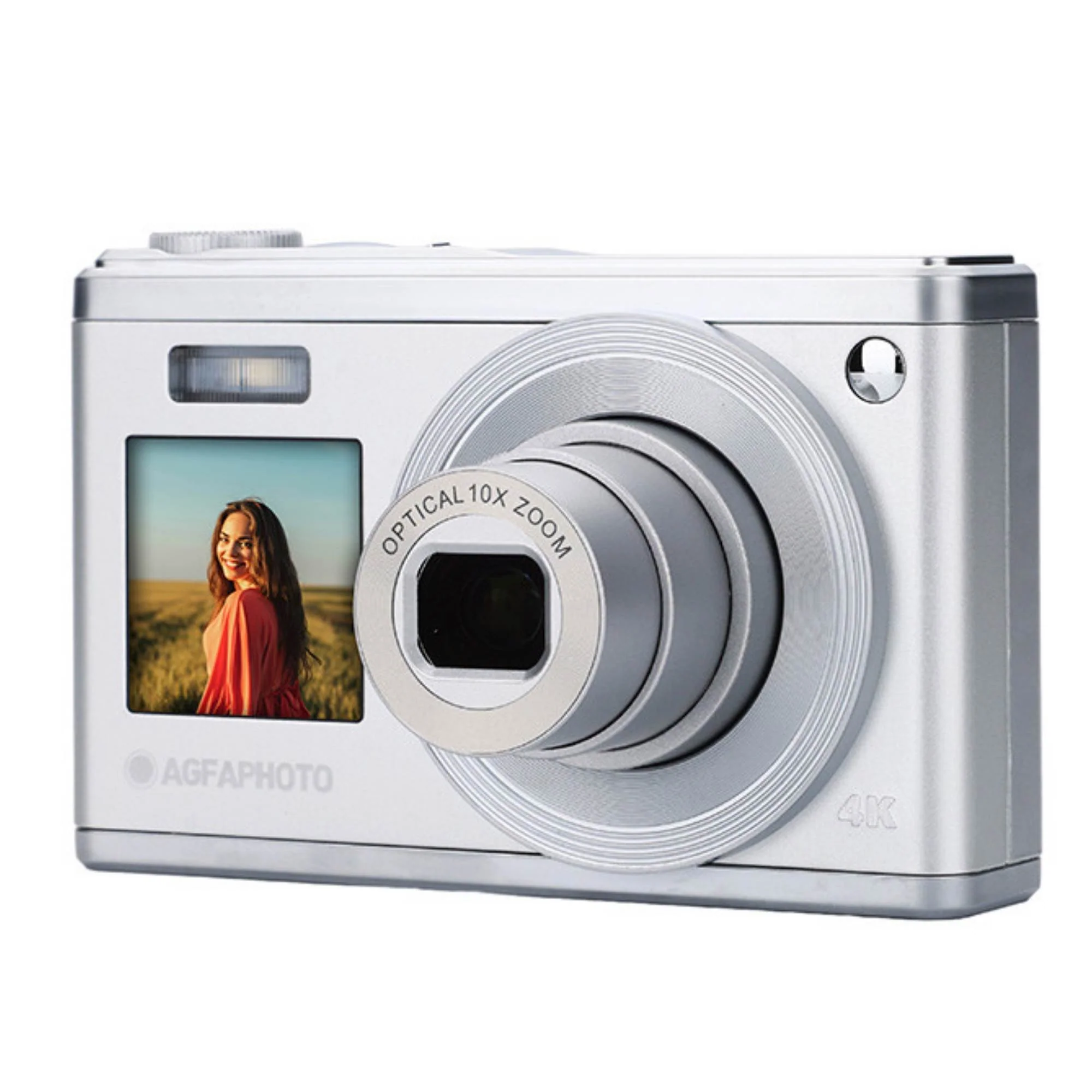 מצלמה דיגיטלית קומפקטית Agfaphoto Realishot DC9200 4K שחור/כסוף - Image 8