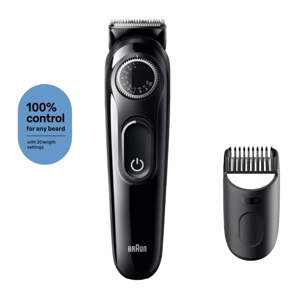 מכונת תספורת ועיצוב זקן Braun Series 3 BT3400 - Image 2