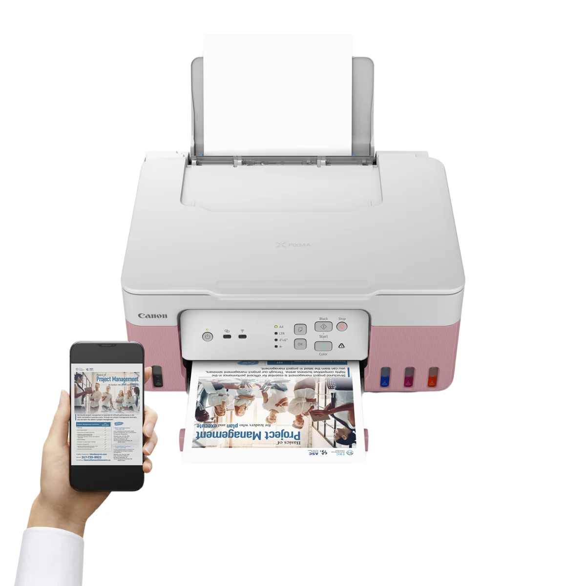 מדפסת מילוי דיו אלחוטית Canon Pixma G3430 - Image 3