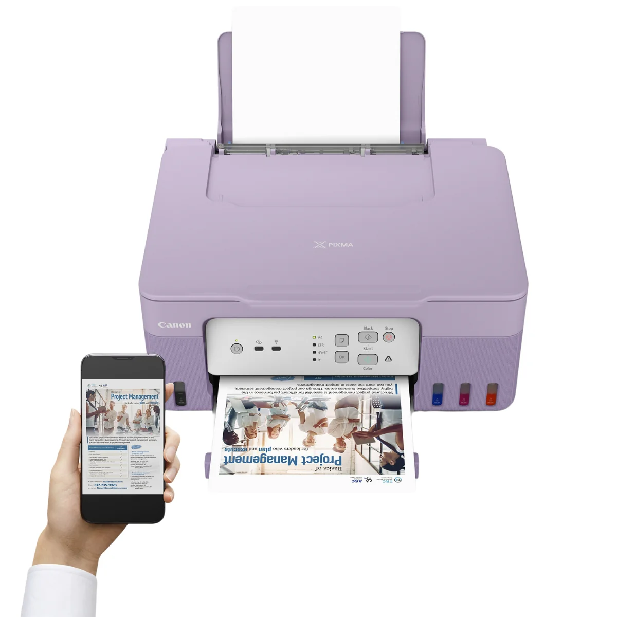 מדפסת מילוי דיו אלחוטית Canon Pixma G3430 - Image 4