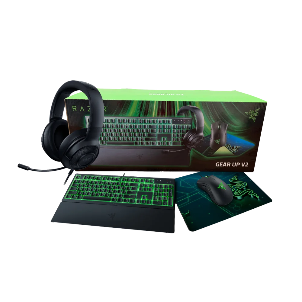 חבילת גיימינג 4 ב-1-GEAR UP V2 Razer