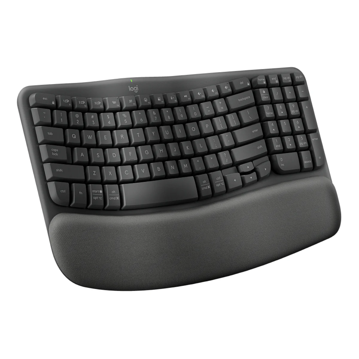 מקלדת ארגונומית אלחוטית Logitech Wave Keys - Image 3