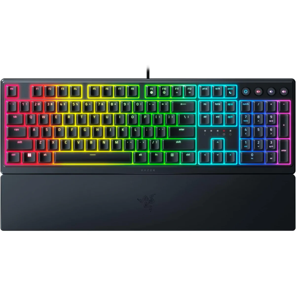 מקלדת גיימינג חצי מכאנית Razer Ornata V3