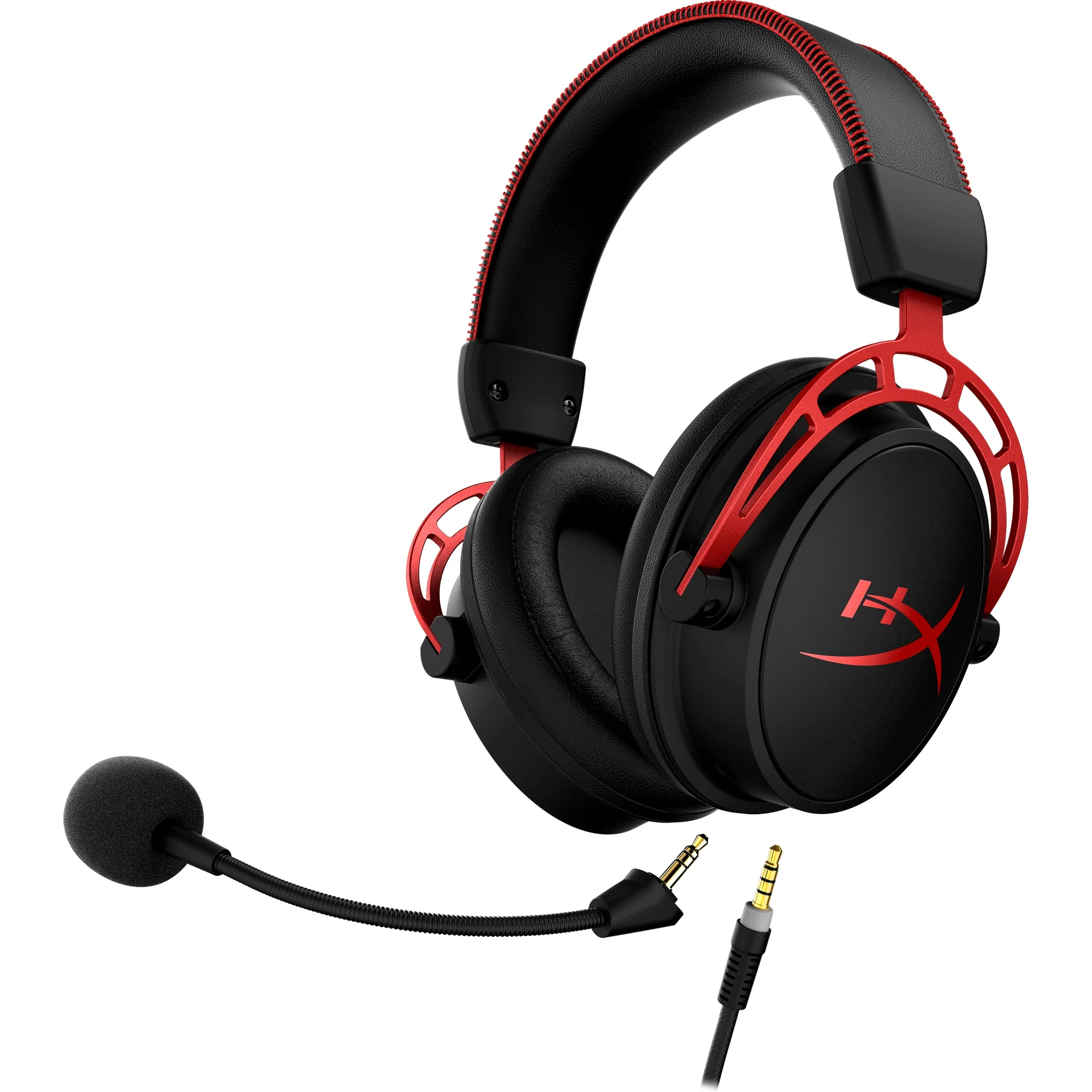אוזניות גיימינג חוטיות HyperX Cloud Alpha שחור אדום - Image 6