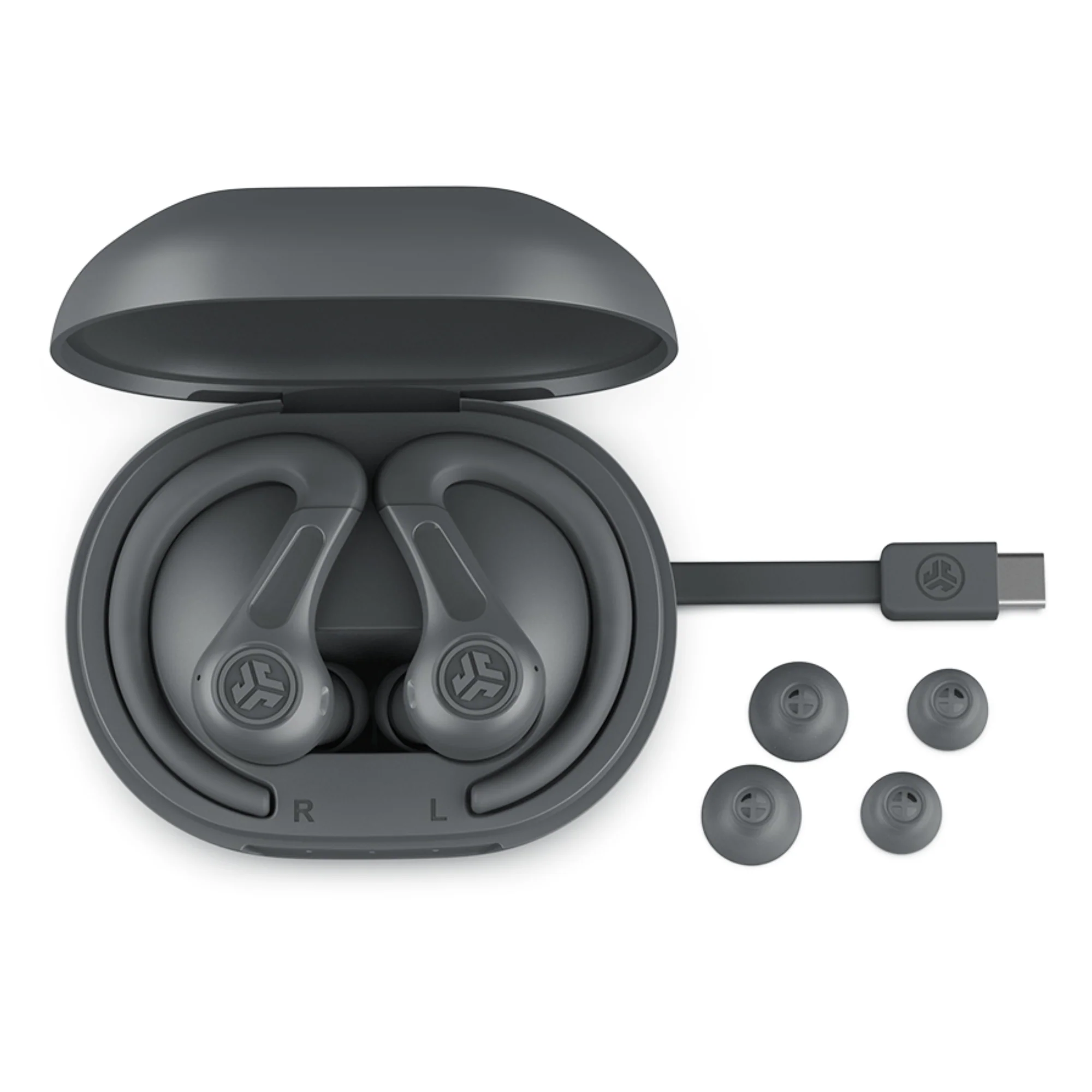 אוזניות ספורט אלחוטיות Jbuds Sport 4 ANC TWS שחור JLAB - Image 4