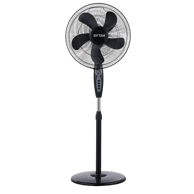 סאיינט לקת בע"מ מאוורר 60W עומד 16" שחור כולל טיימר 5 להבים מטריקס Matrix