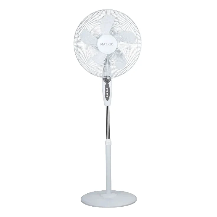 סאיינט לקת בע"מ מאוורר 60W עומד 16" שחור כולל טיימר 5 להבים מטריקס Matrix - Image 2