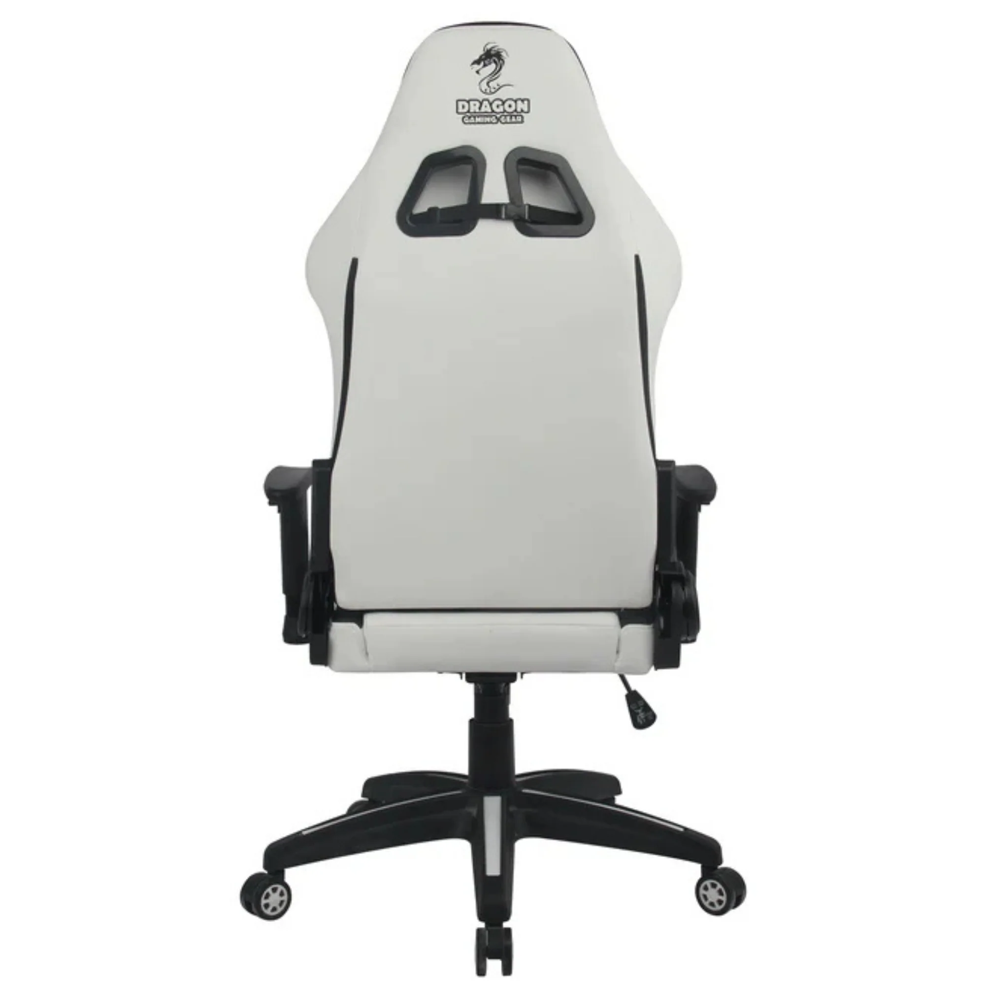 כיסא גיימינג דמוי עור Dragon Cyber לבן - Image 3