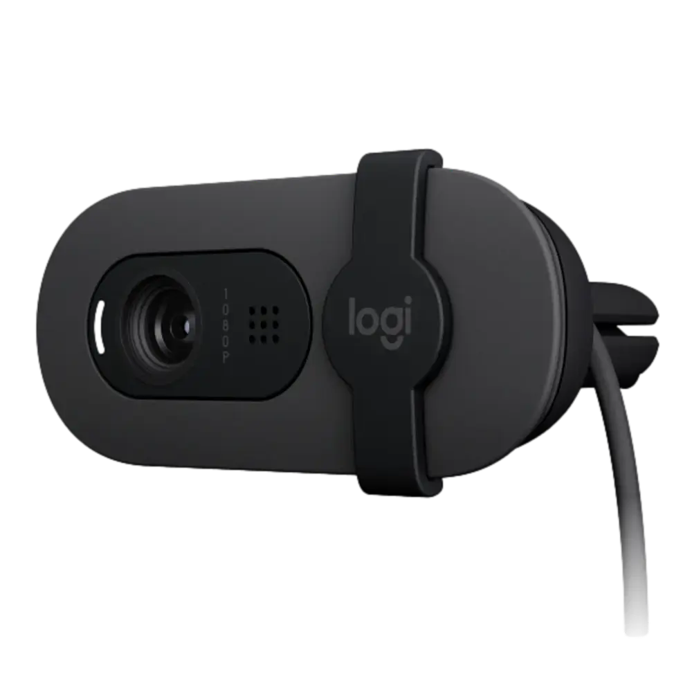 מצלמת רשת עם מיקרופון Logitech Brio 100 Full HD 1080p - Graphite - Image 4