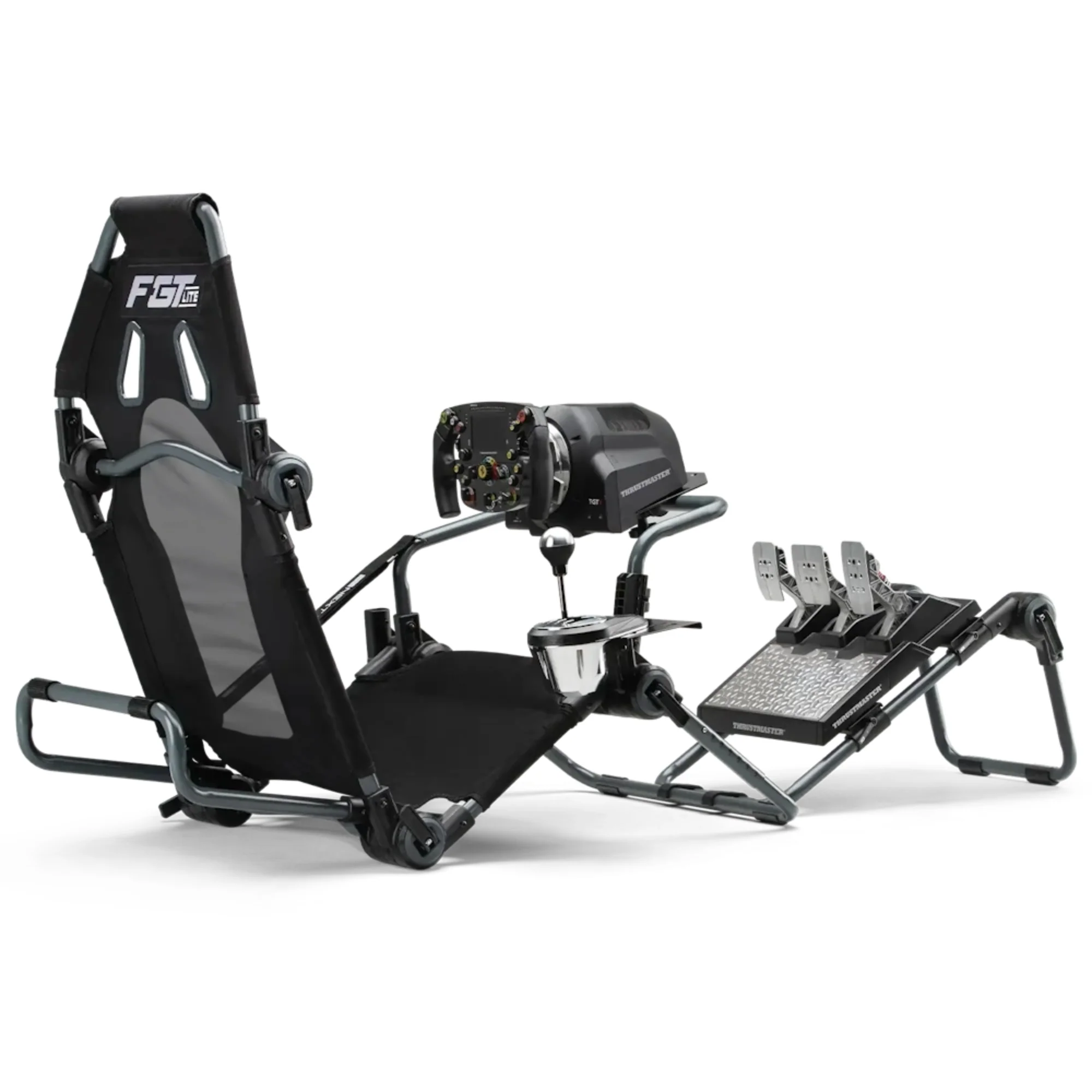 קוקפיט סימולציה מתקפל Next Level F-gt Lite Grey - Image 4