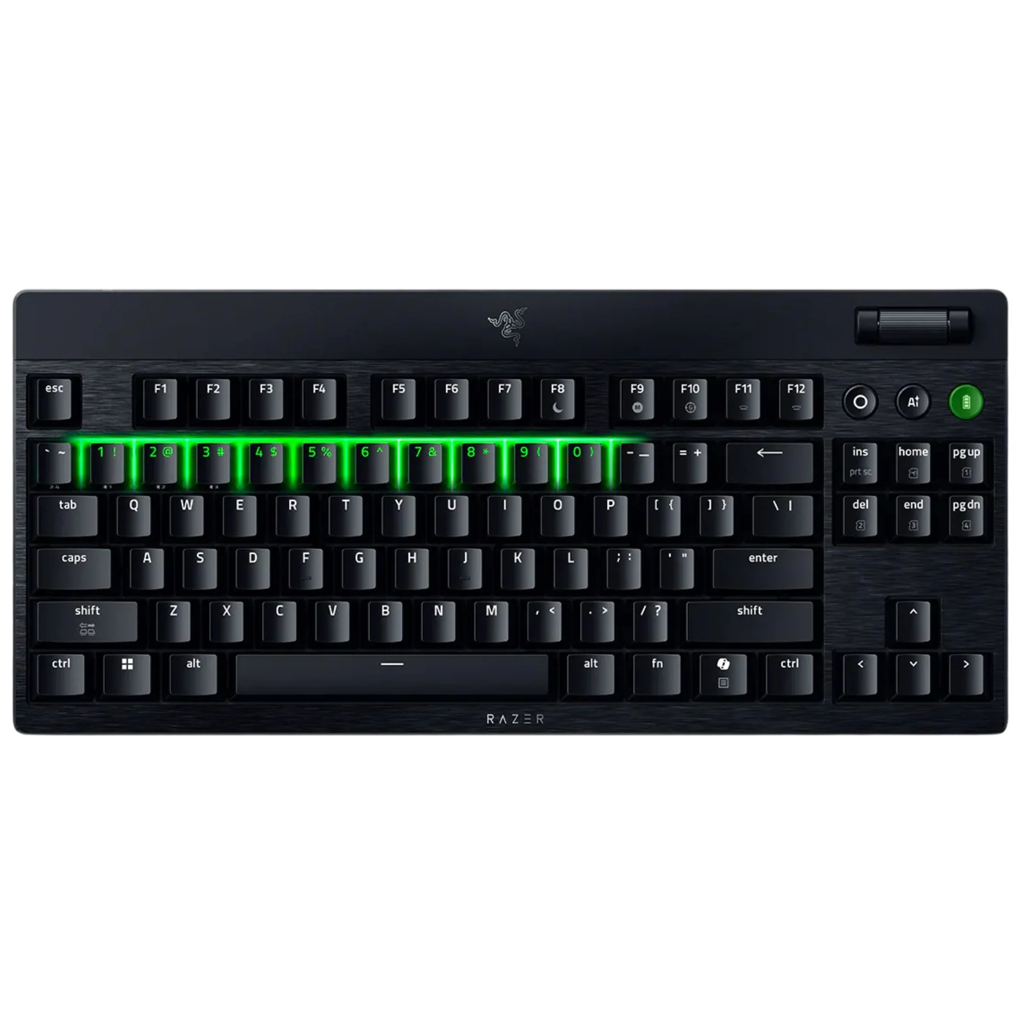 מקלדת גיימינג אלחוטית Razer Blackwidow V4 TKL Hyperspeed Y.S. - Image 2