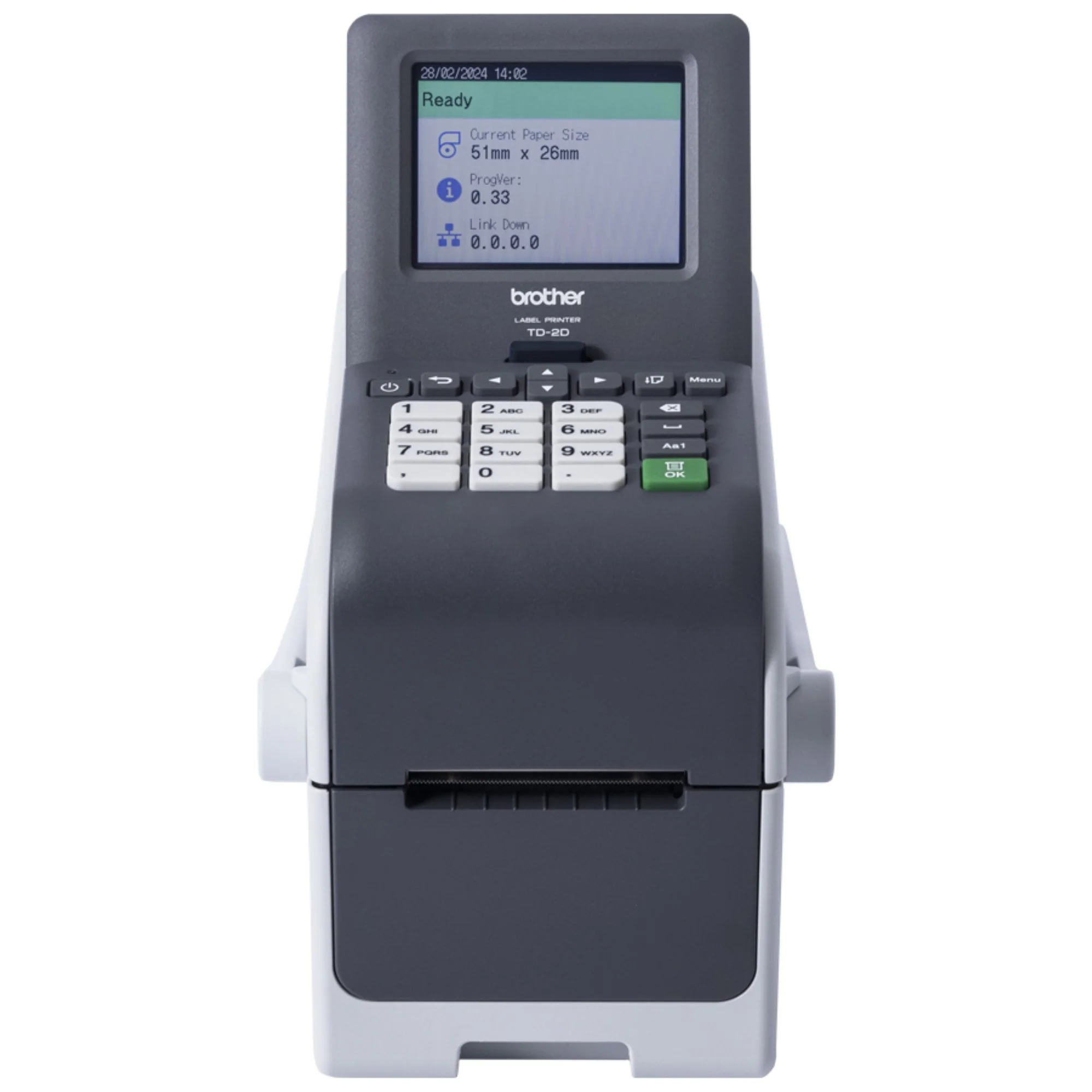 מדפסת תוויות שולחנית בגודל 51 מ"מ  Brother TD-2350DSAH300 300dpi - Image 4