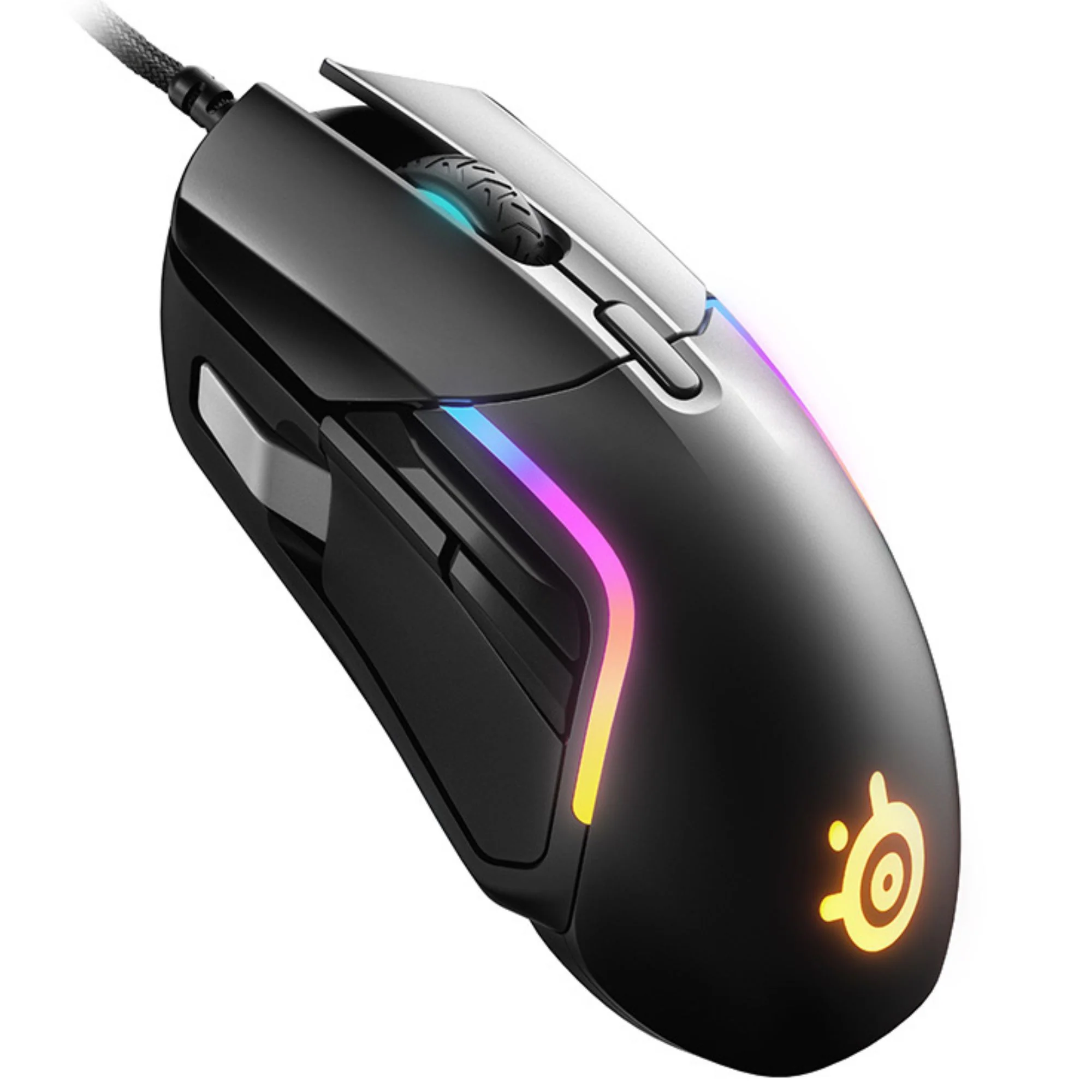 עכבר גיימינג חוטי עם 9 כפתורים לתכנות 5 Steelseries Rival - Image 4