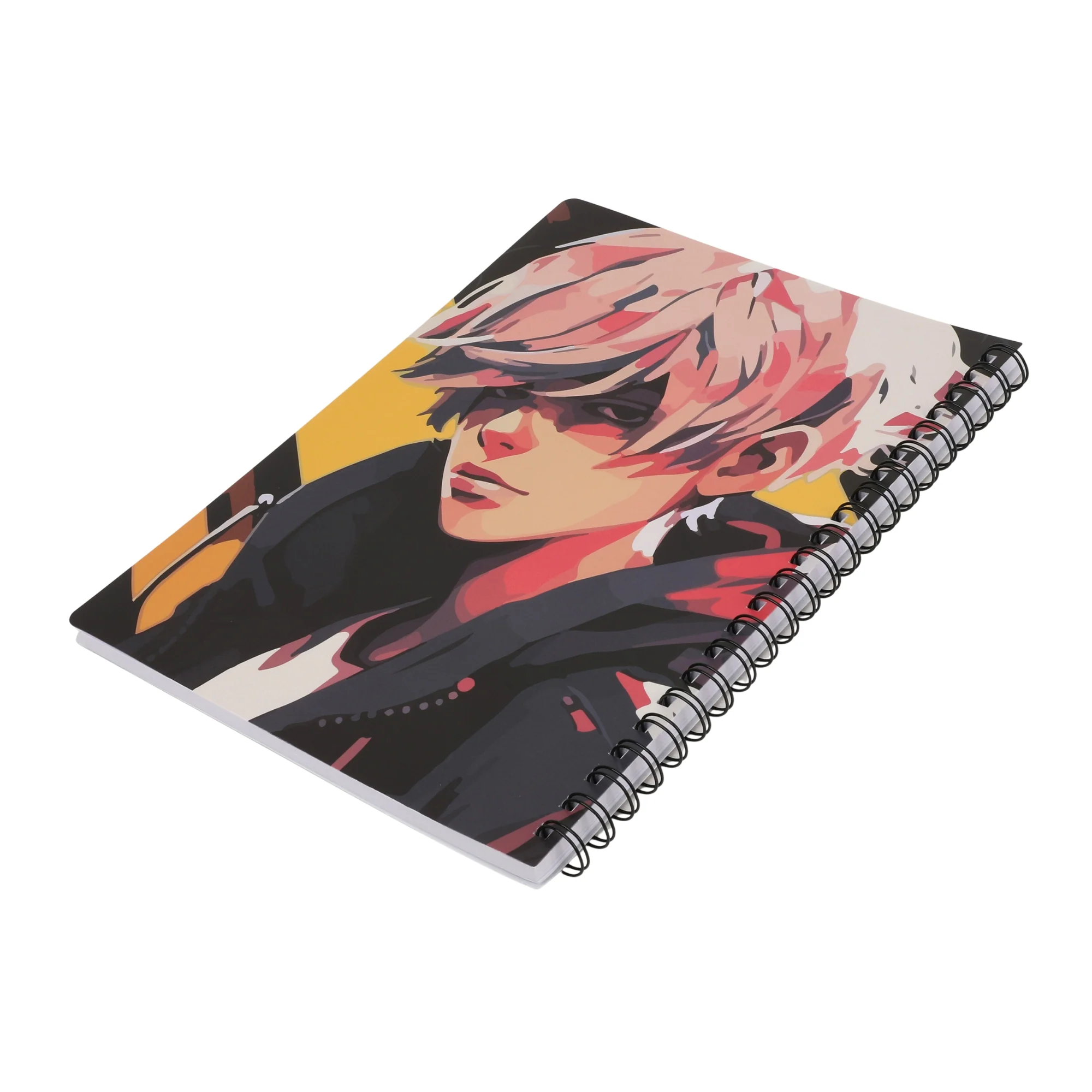 מחברת שורה כריכה קשה A4 Anime Boy - Image 4