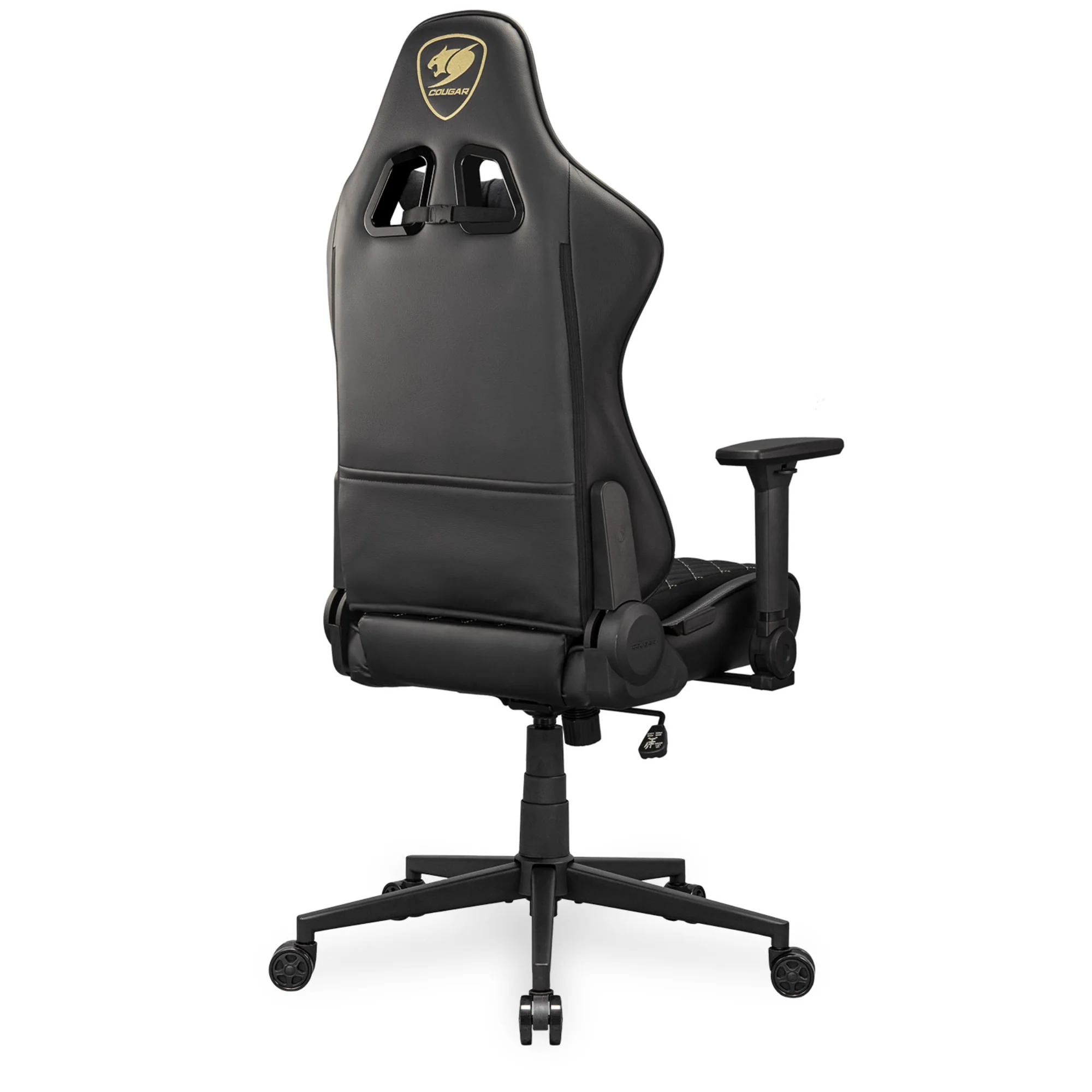 מושב גיימינג בד שחור Cougar Armor One V2 Gold - Image 5