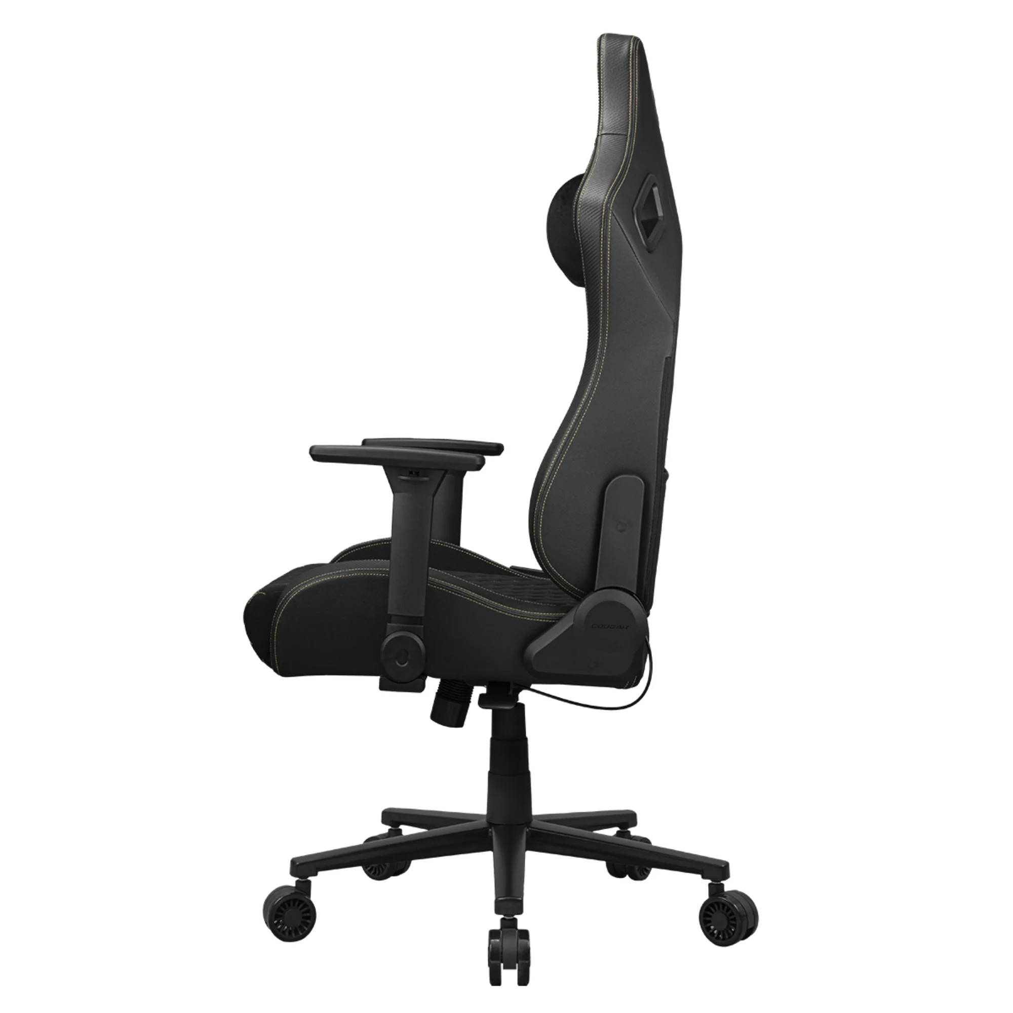מושב גיימינג בד שחור Cougar Defensor Gold - Image 4