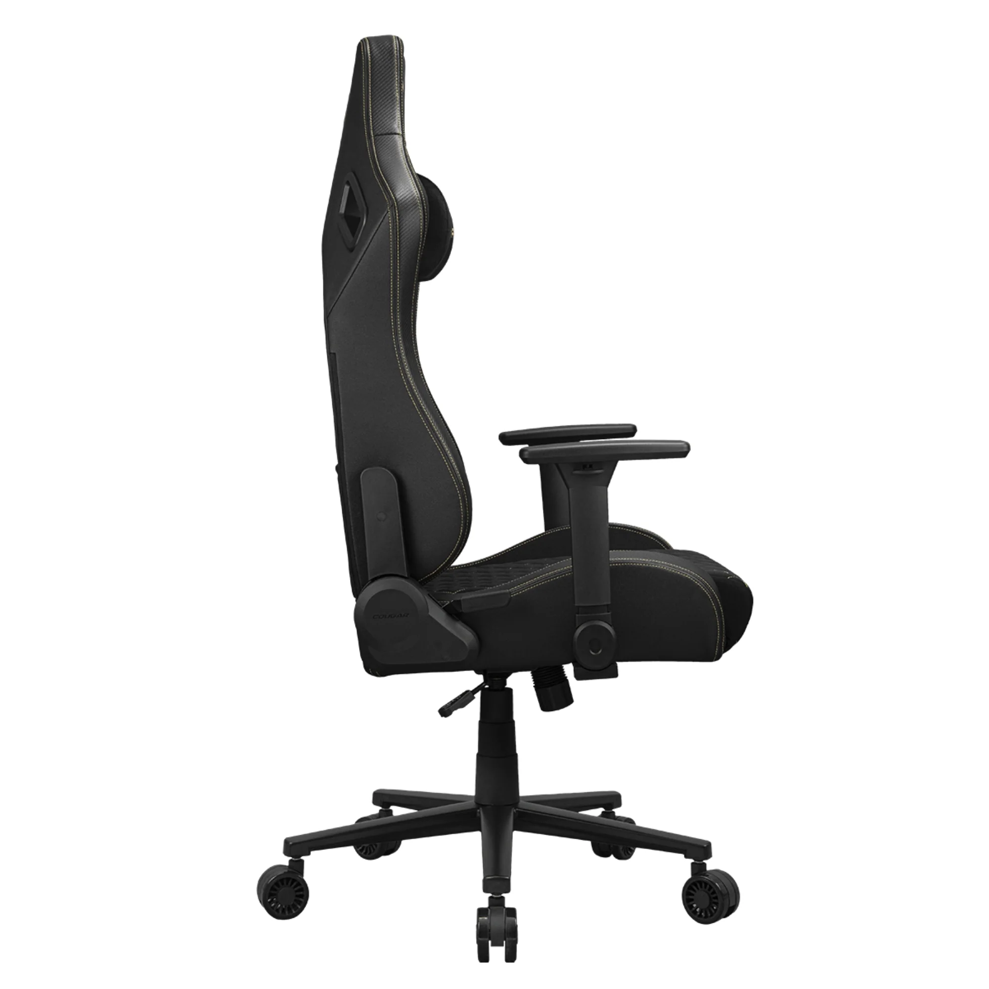 מושב גיימינג בד שחור Cougar Defensor Gold - Image 5