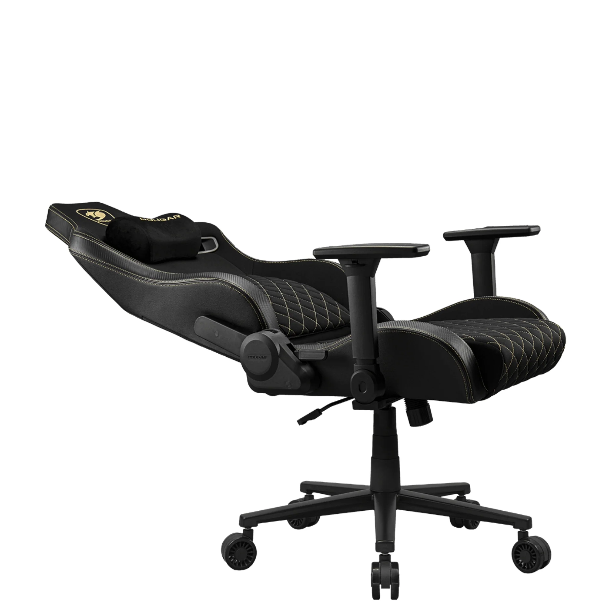 מושב גיימינג בד שחור Cougar Defensor Gold - Image 6