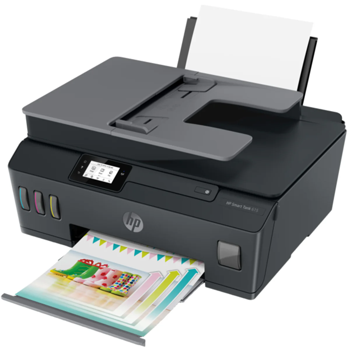 מדפסת דיו משולבת צבע HP Smart Tank 615 AiO - Image 3
